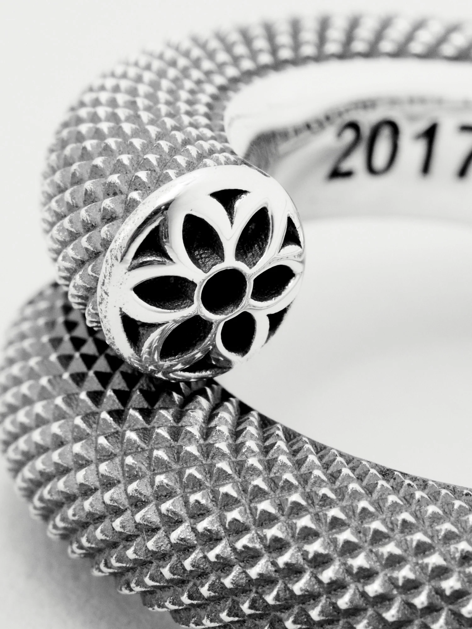 Nixon Goosebumps Ring in Sterling Sliver - Image 5