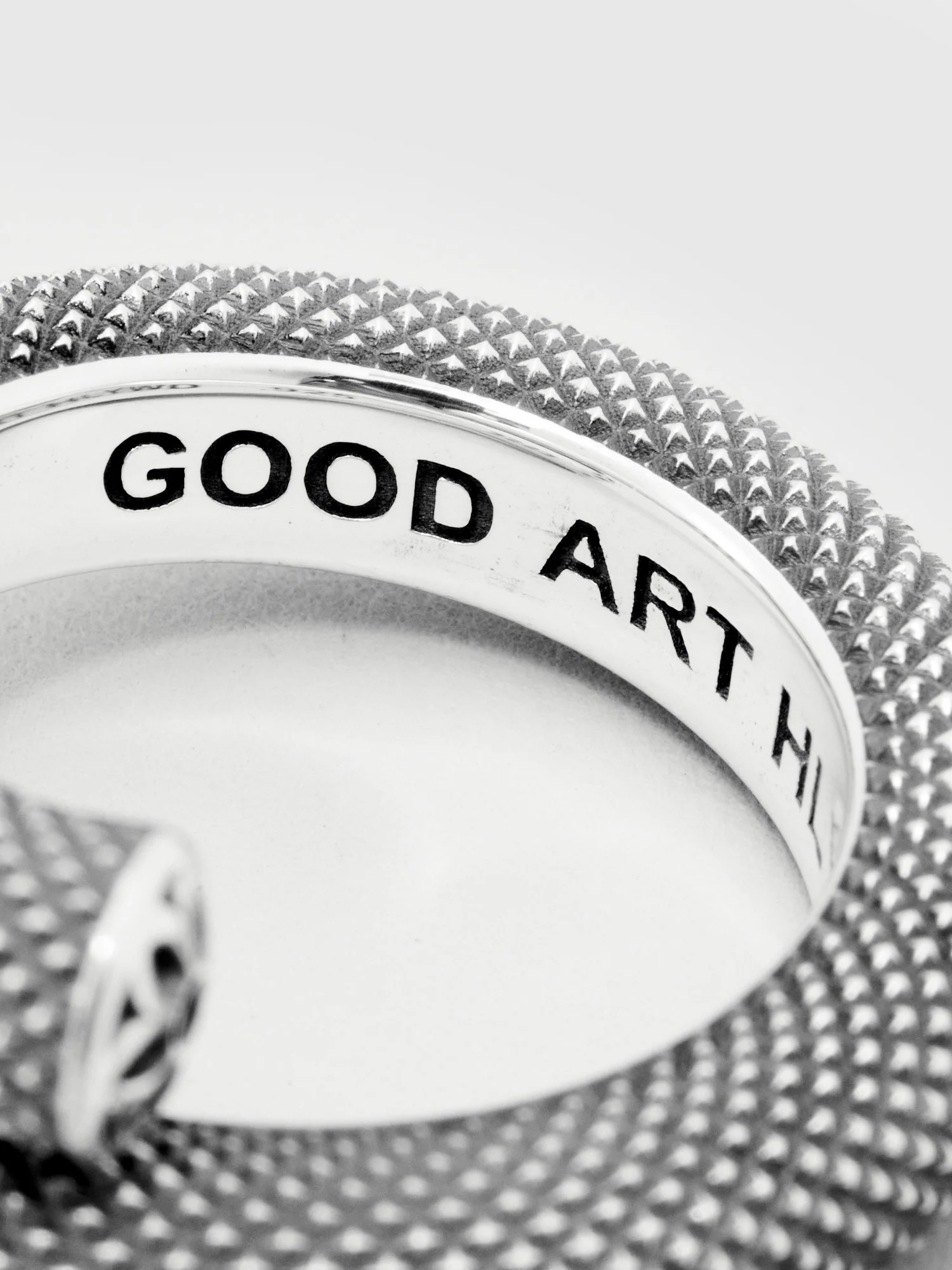 Nixon Goosebumps Ring in Sterling Sliver - Image 6