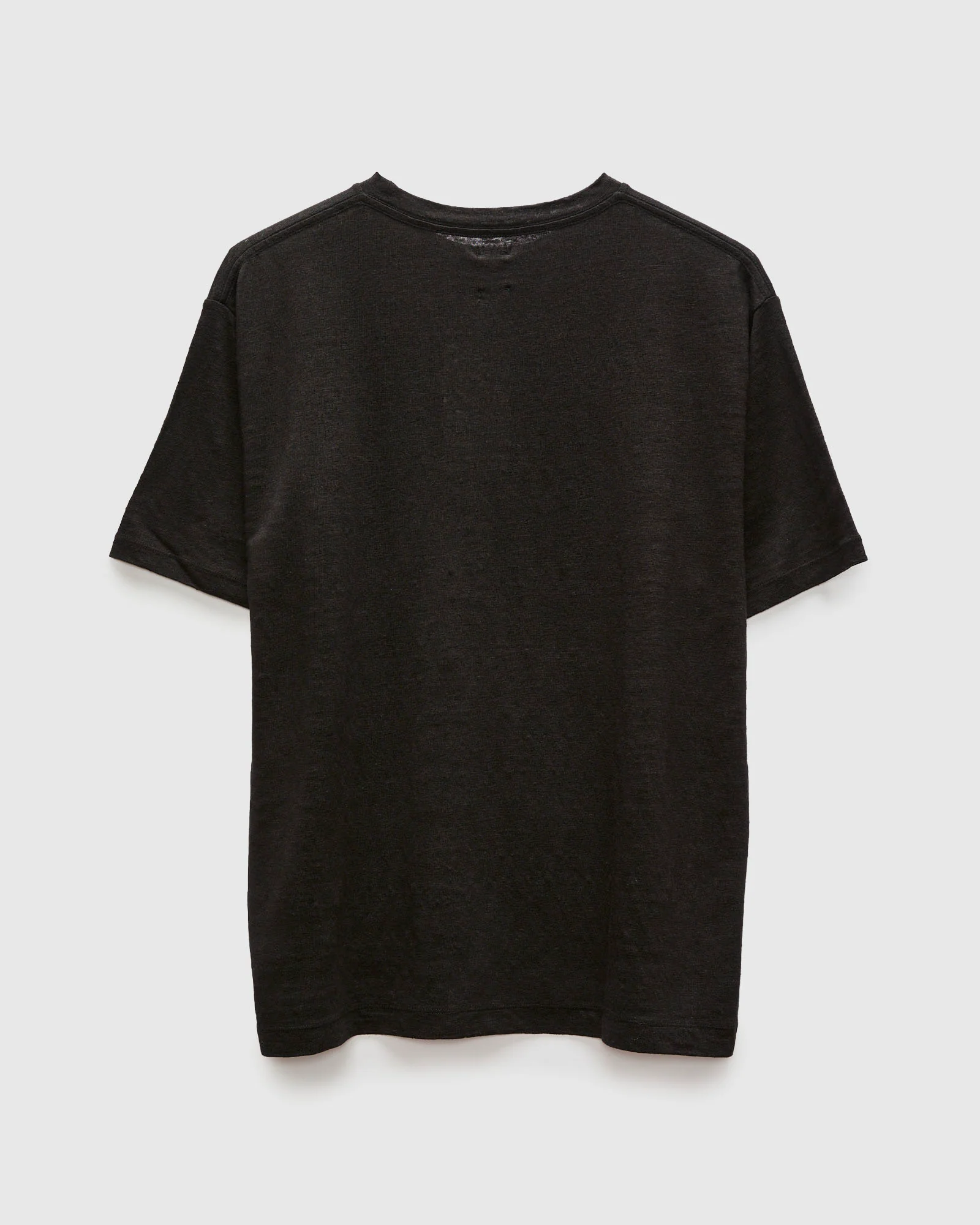 Normandy Linen T-Shirt in Black - Image 3