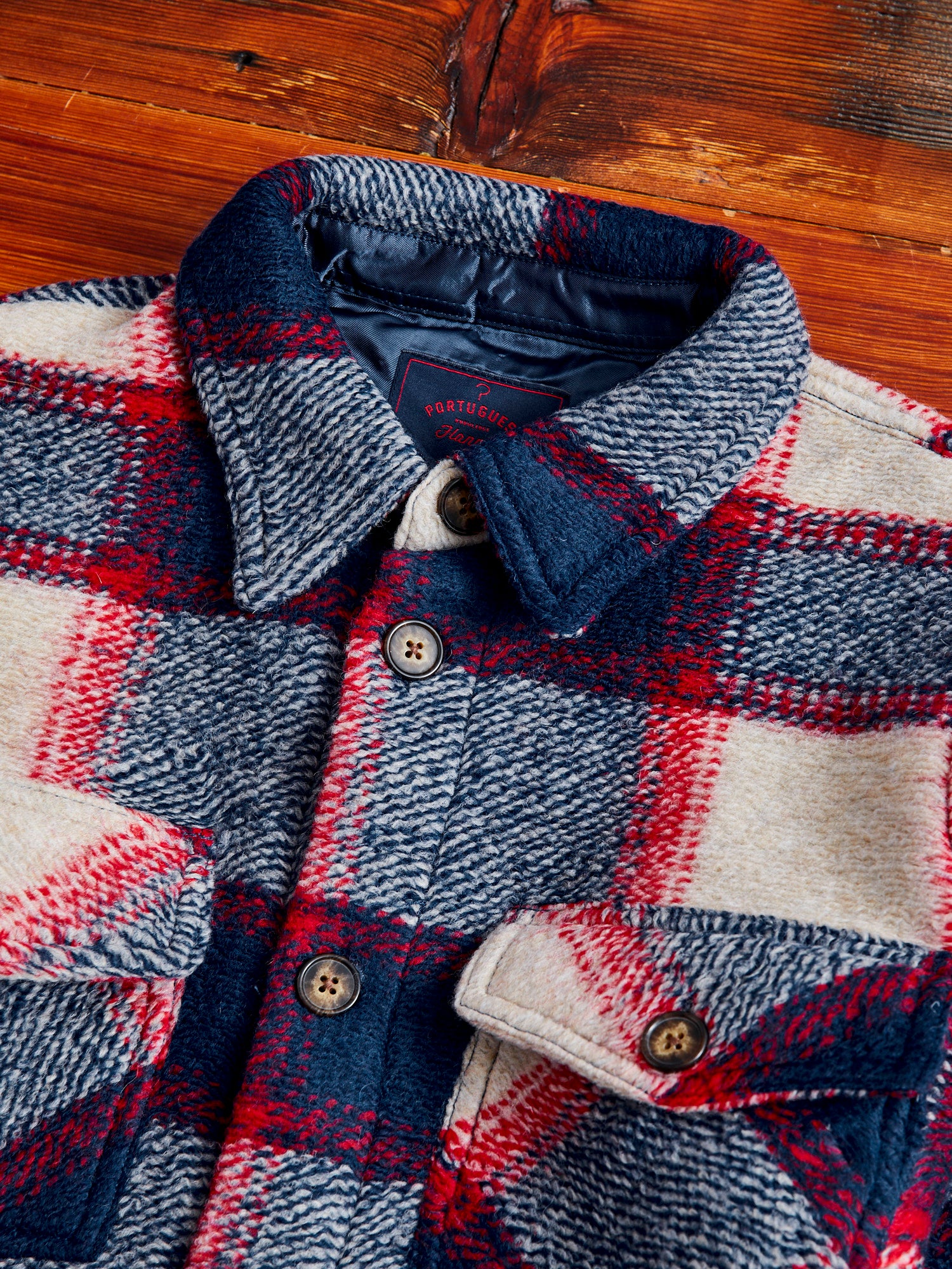 NYC Overshirt in Blue Stripe - Image 3