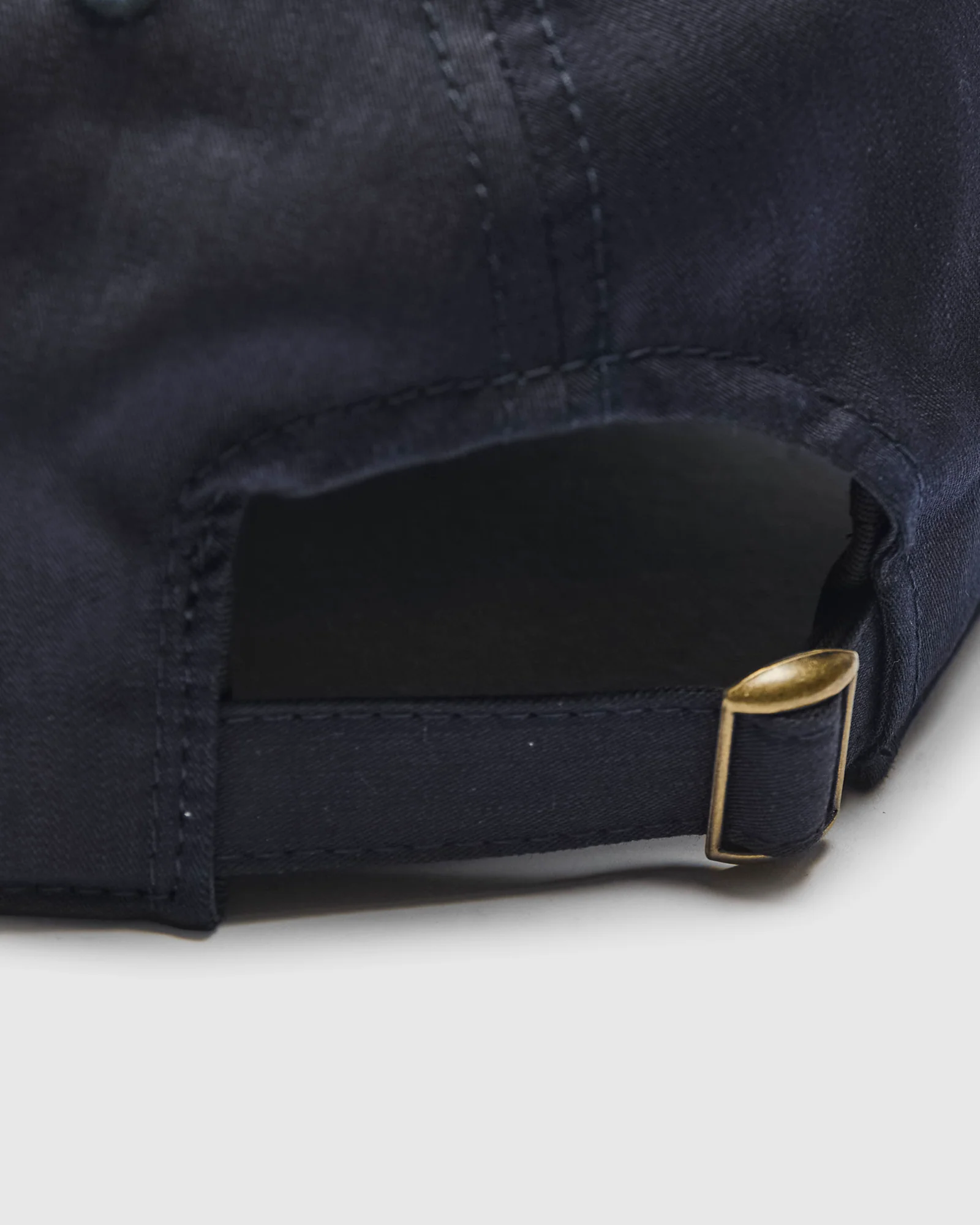 Nylon Satin Baseball Cap in Indigo - Image 5