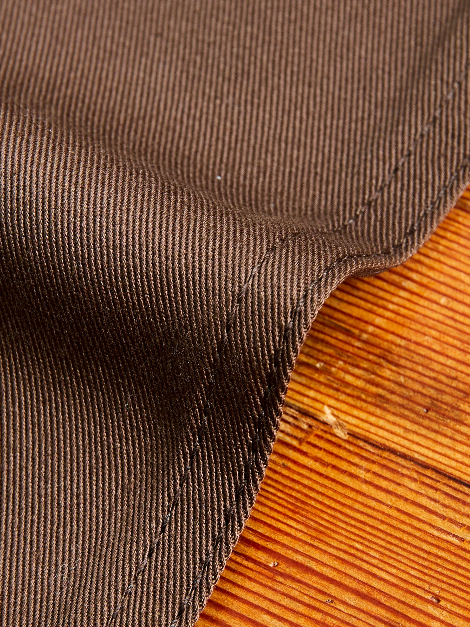 "Officer Trouser" in Nutmeg Twill - Image 7