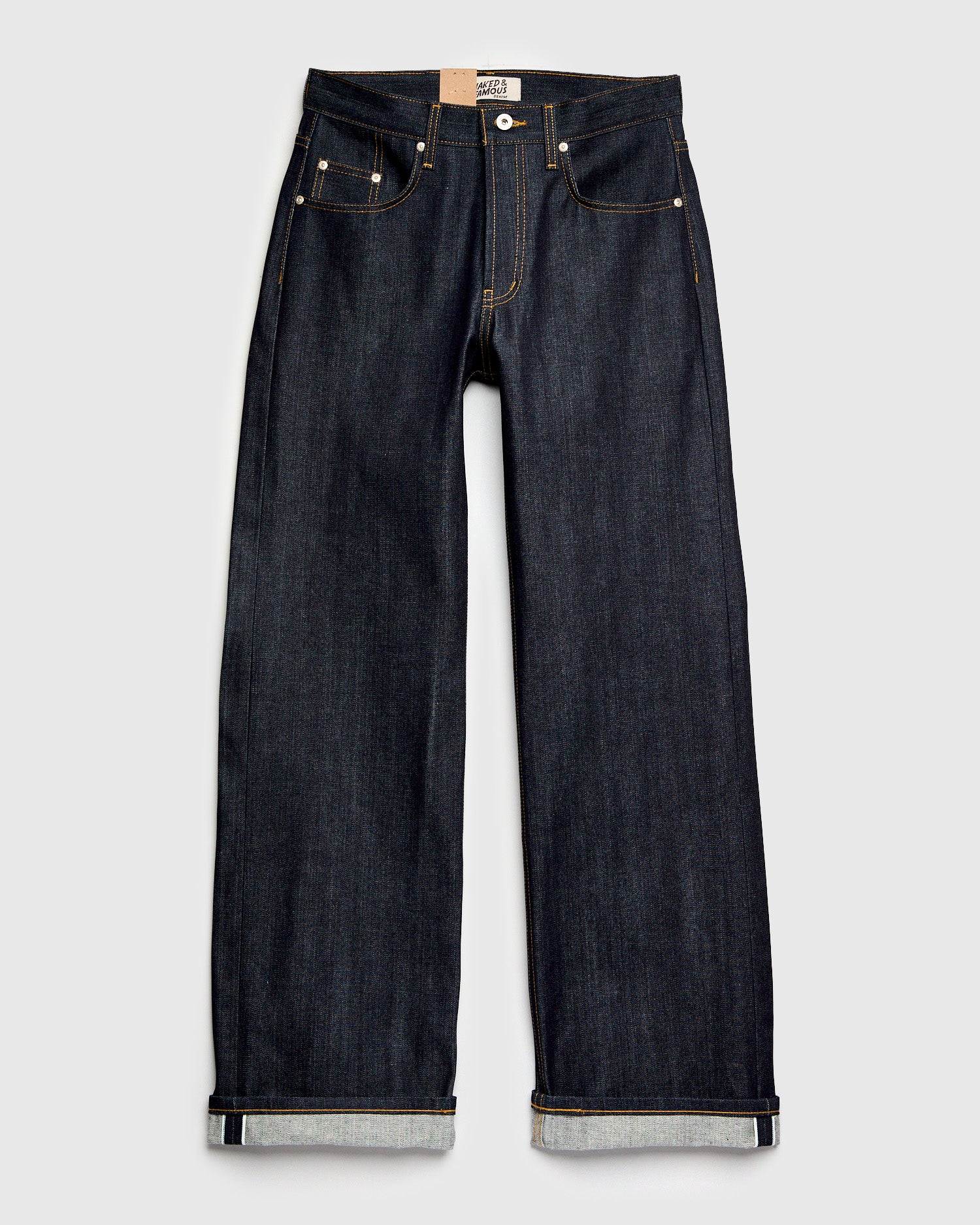 "Offshoot Broken Twill" 13.75oz Selvedge Denim - Strong Guy Fit - Image 2