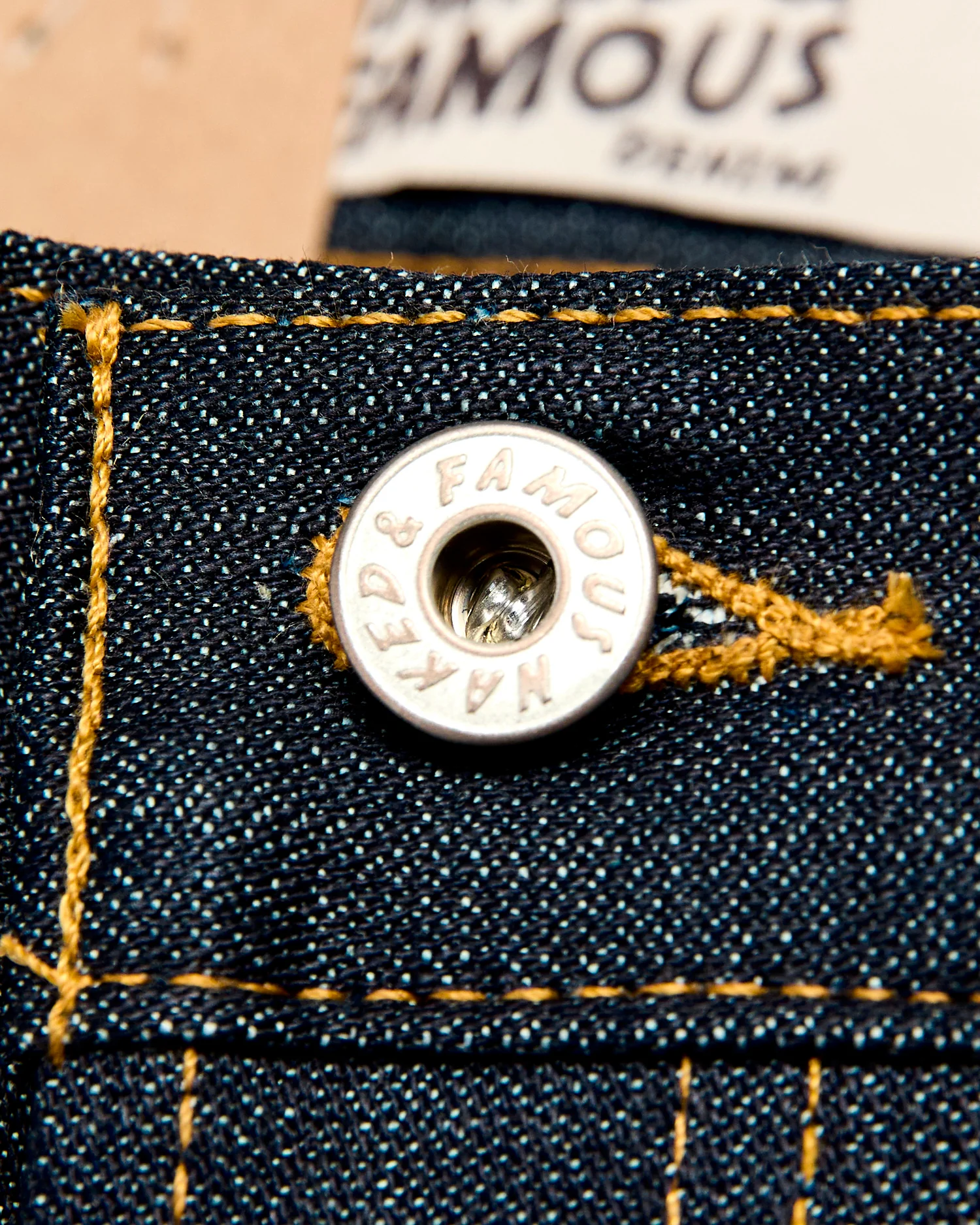 "Offshoot Broken Twill" 13.75oz Selvedge Denim - Strong Guy Fit - Image 8