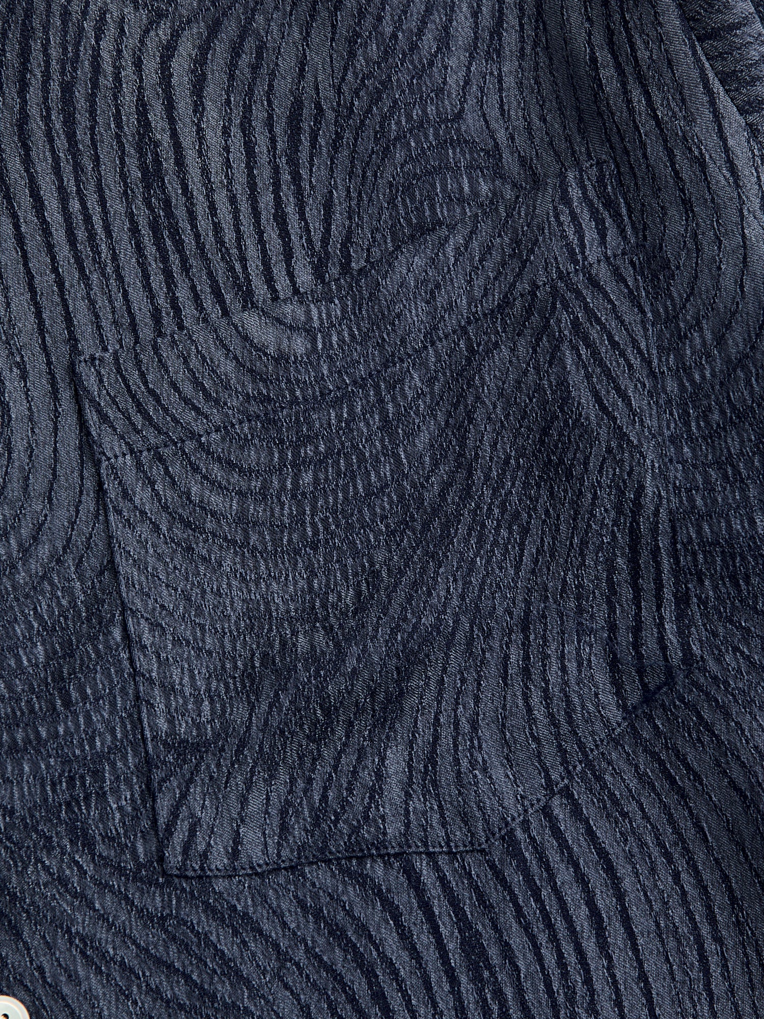 Optic Button-Up Shirt in Navy - Image 5