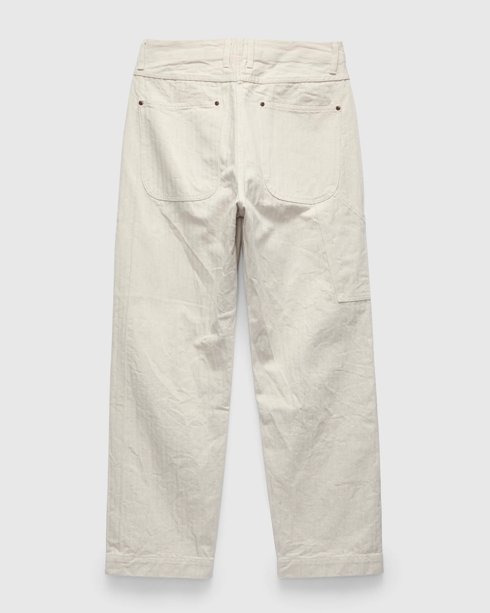 OR-1136 Painter Pants in Ivory - Image 2