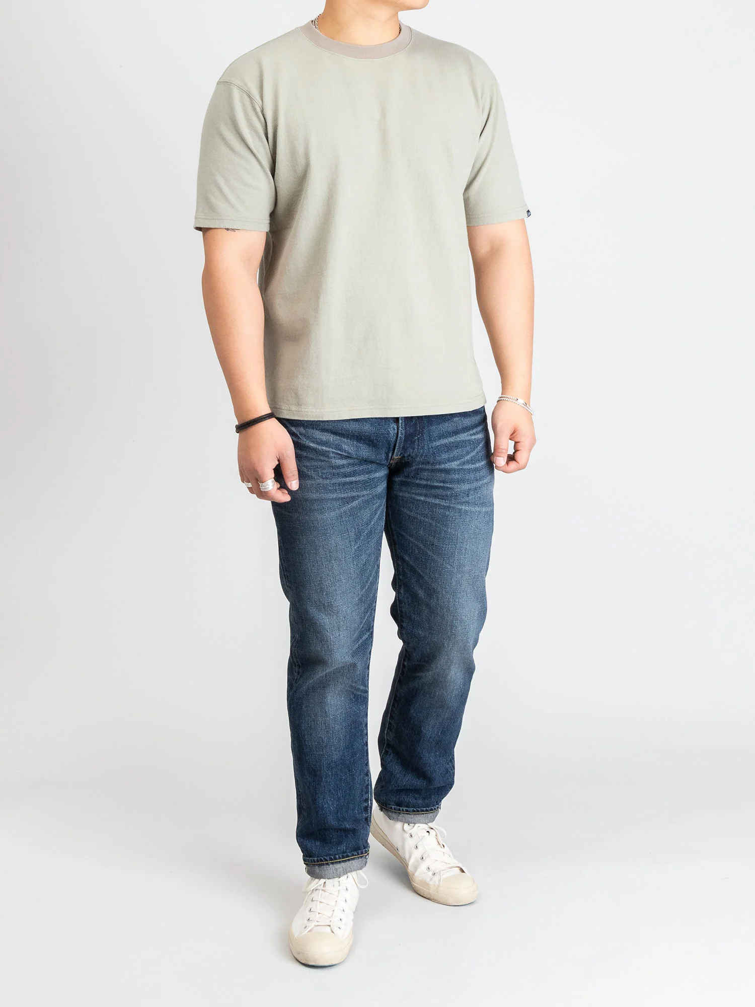 Original T-Shirt in Sage - Image 7