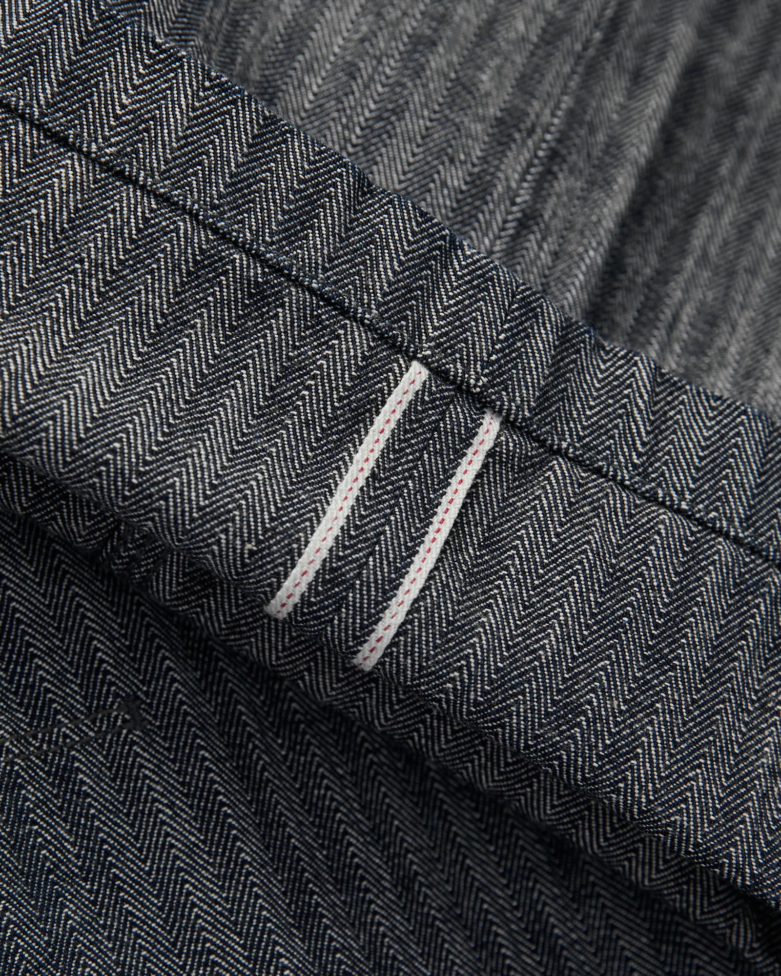 Ortega Pant in 13oz Grey Herringbone - Image 7