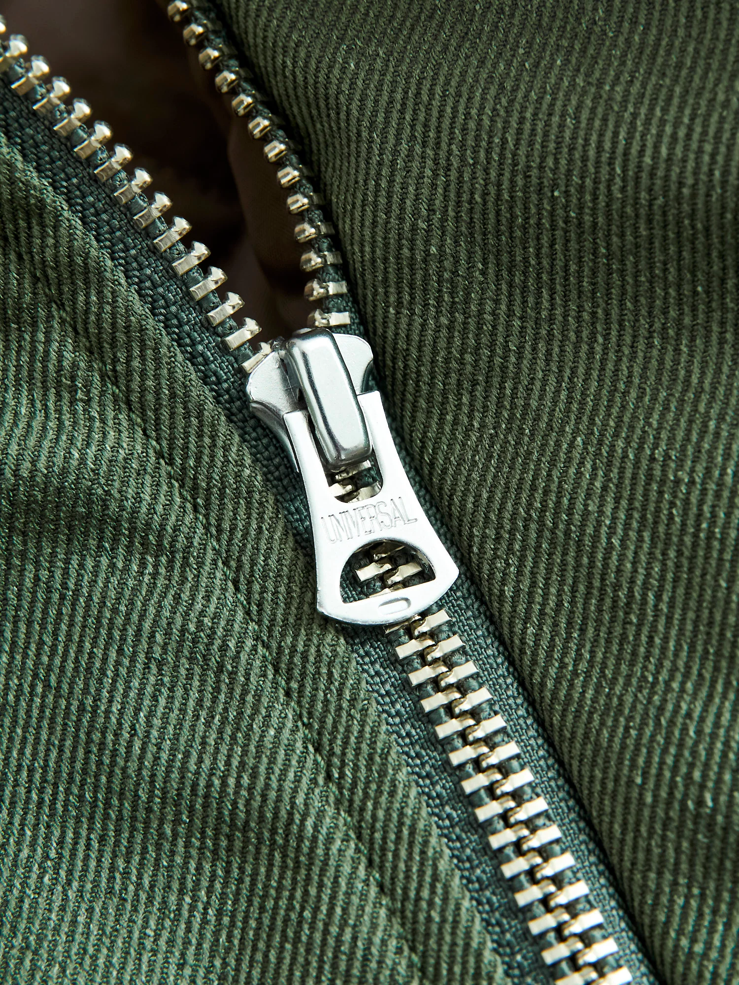 Outdoor Quilting Jacket in Olive - Image 12