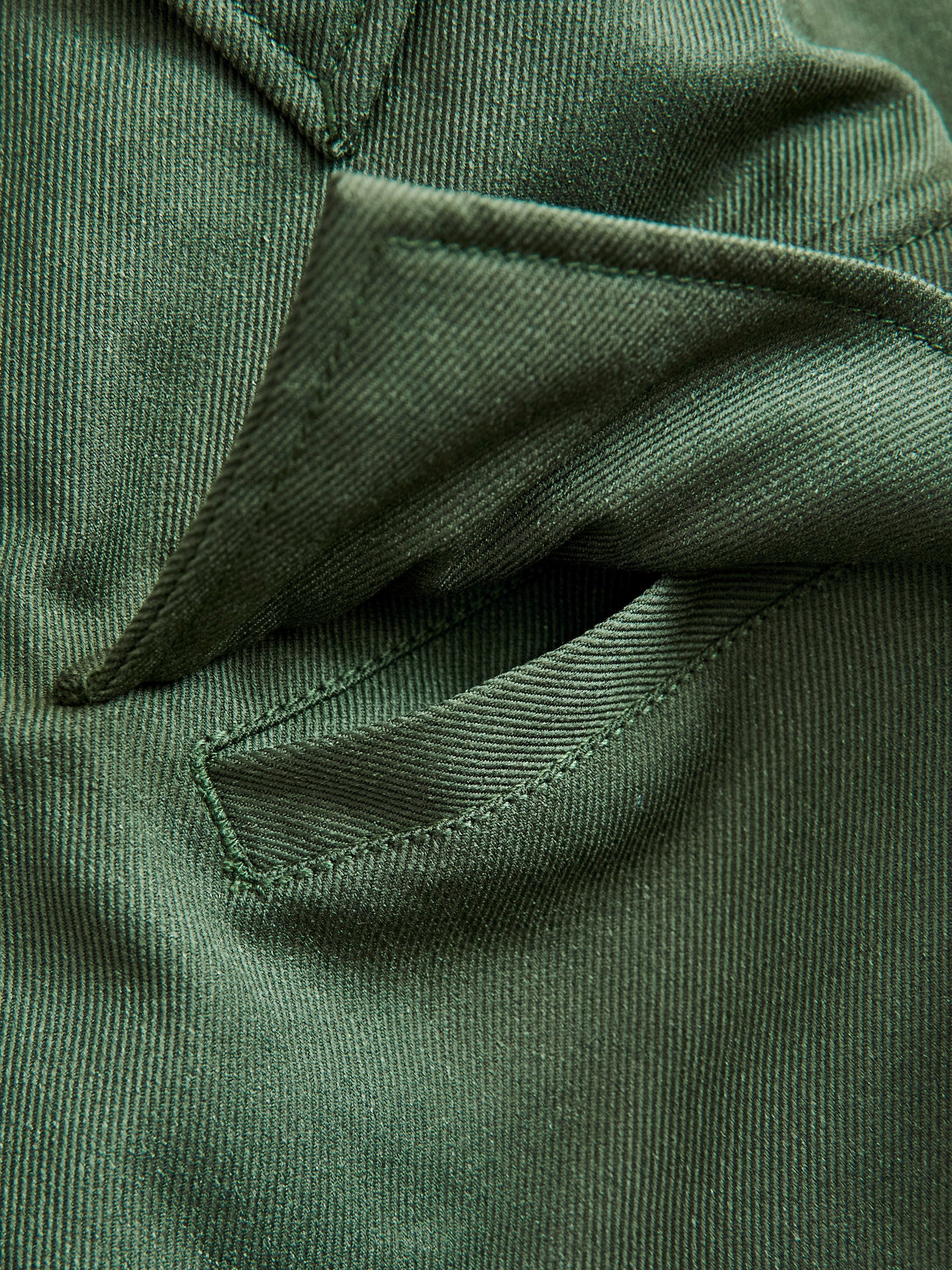 Outdoor Quilting Jacket in Olive - Image 6
