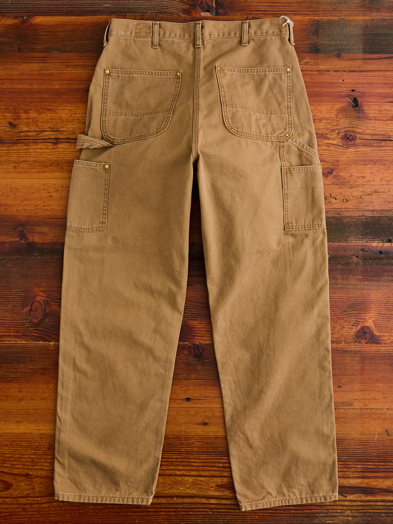 Duck Canvas Painter Pants in Brown - Image 12