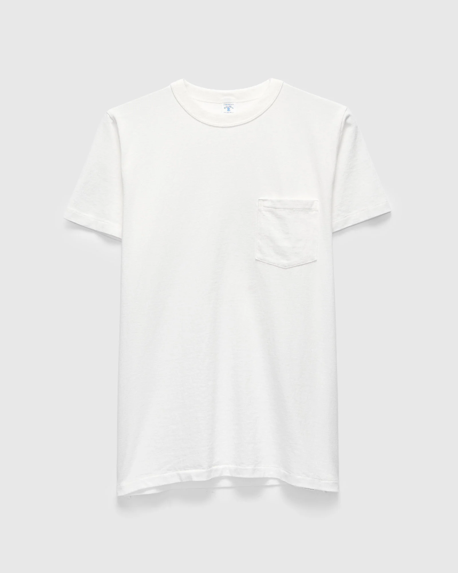 Pigment Dyed Pocket Tee in Off-White