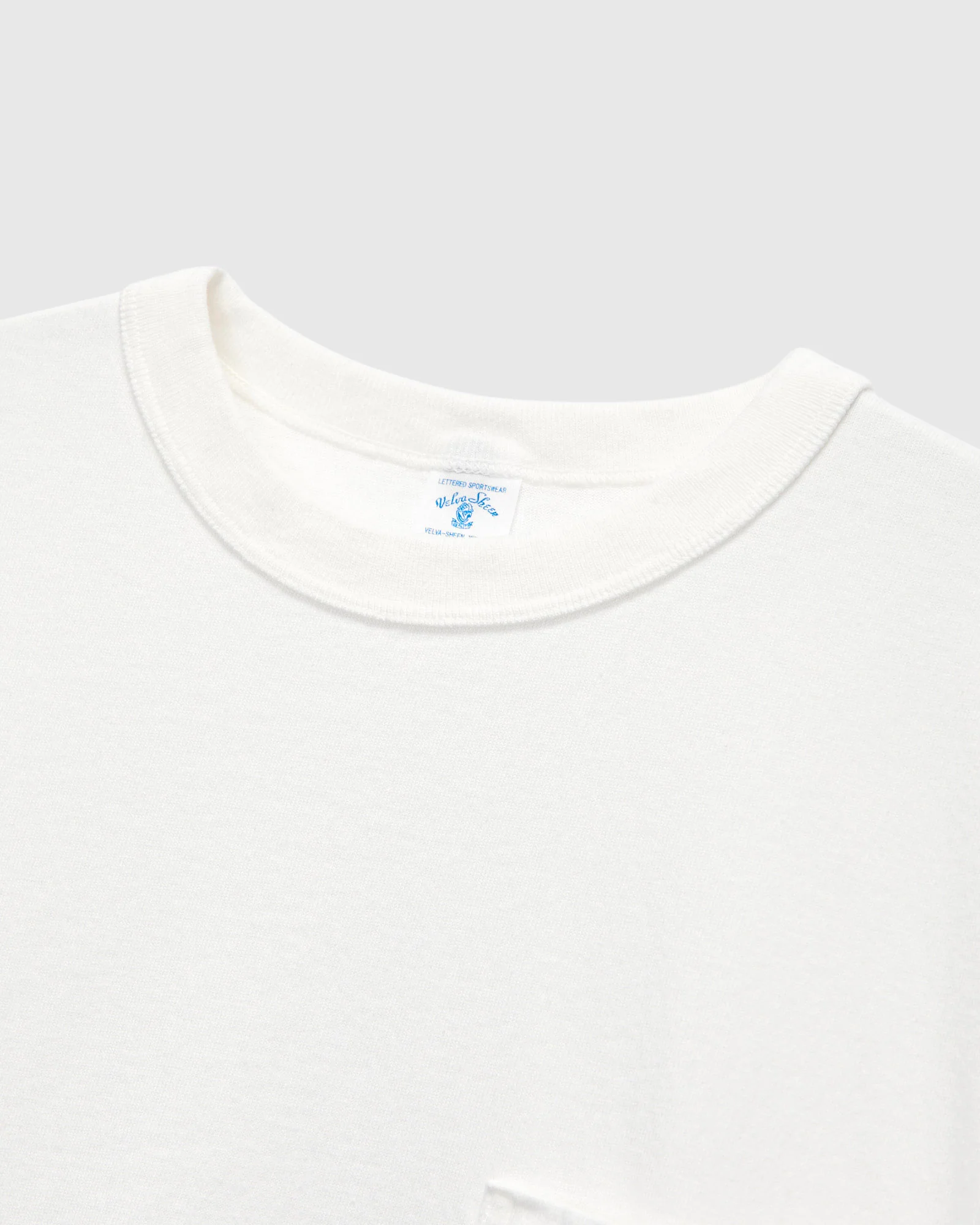 Pigment Dyed Pocket Tee in Off-White - Image 4