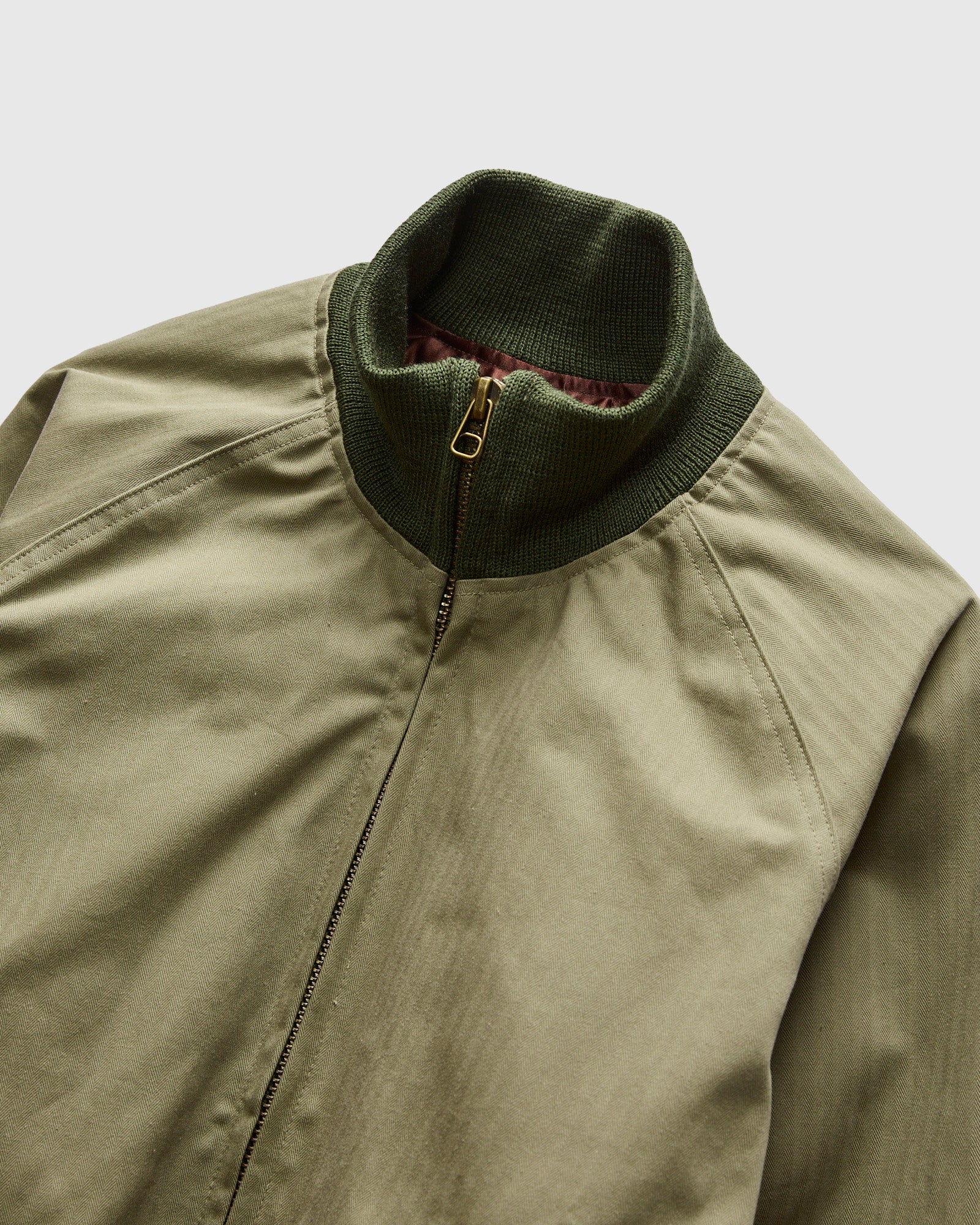 Pilot Jacket in Dry Wax Sage - Image 4