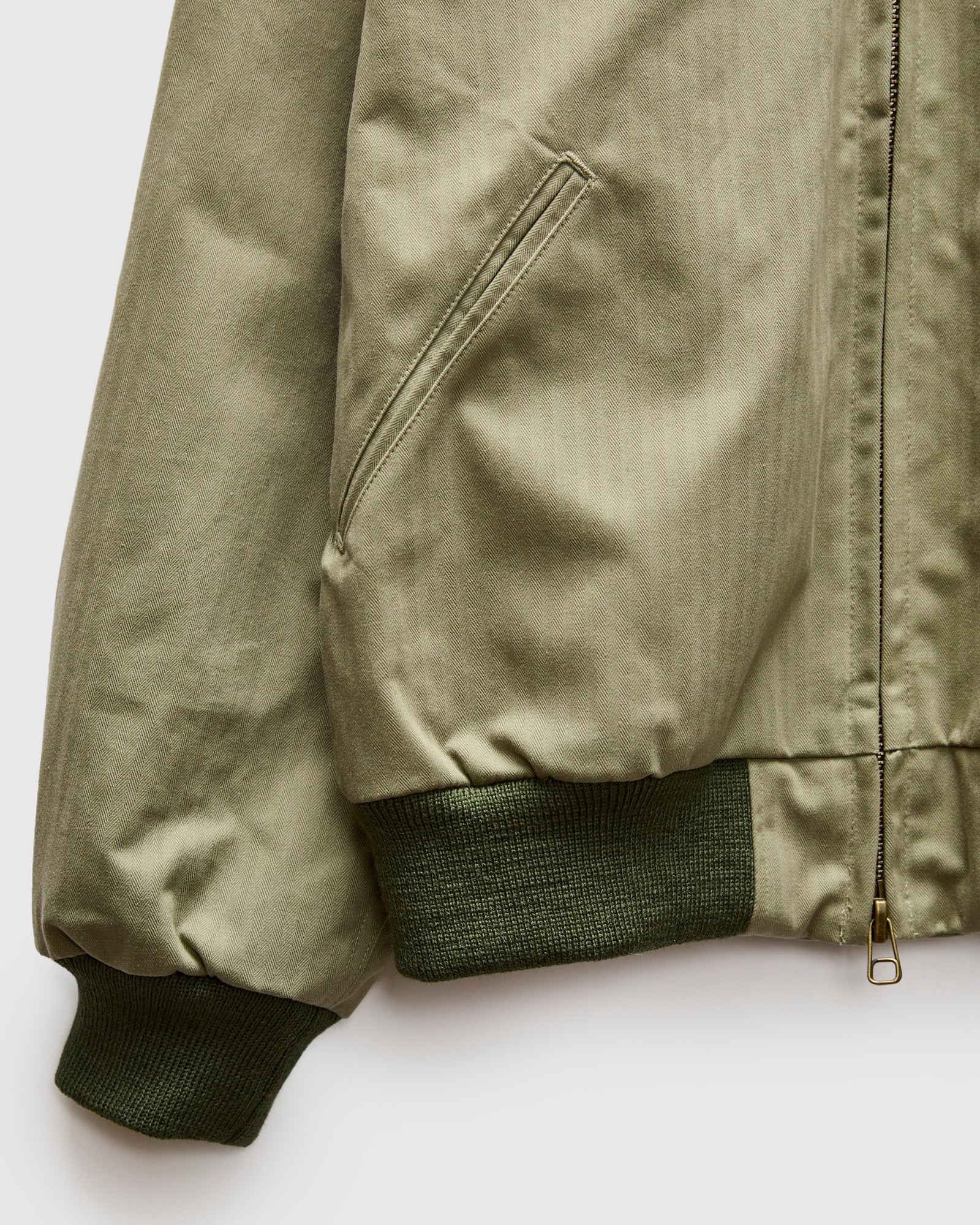 Pilot Jacket in Dry Wax Sage - Image 7