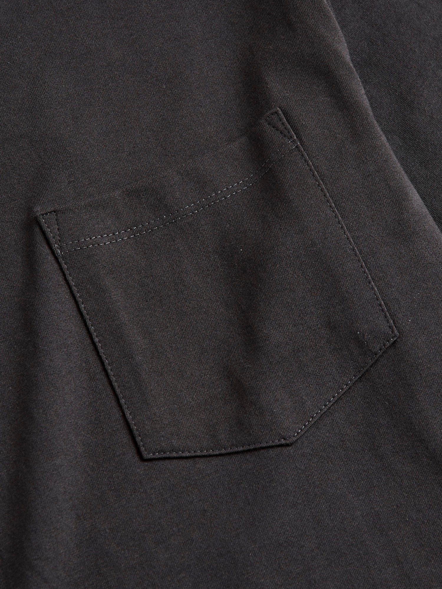 Pocket T-Shirt in Charcoal - Image 4