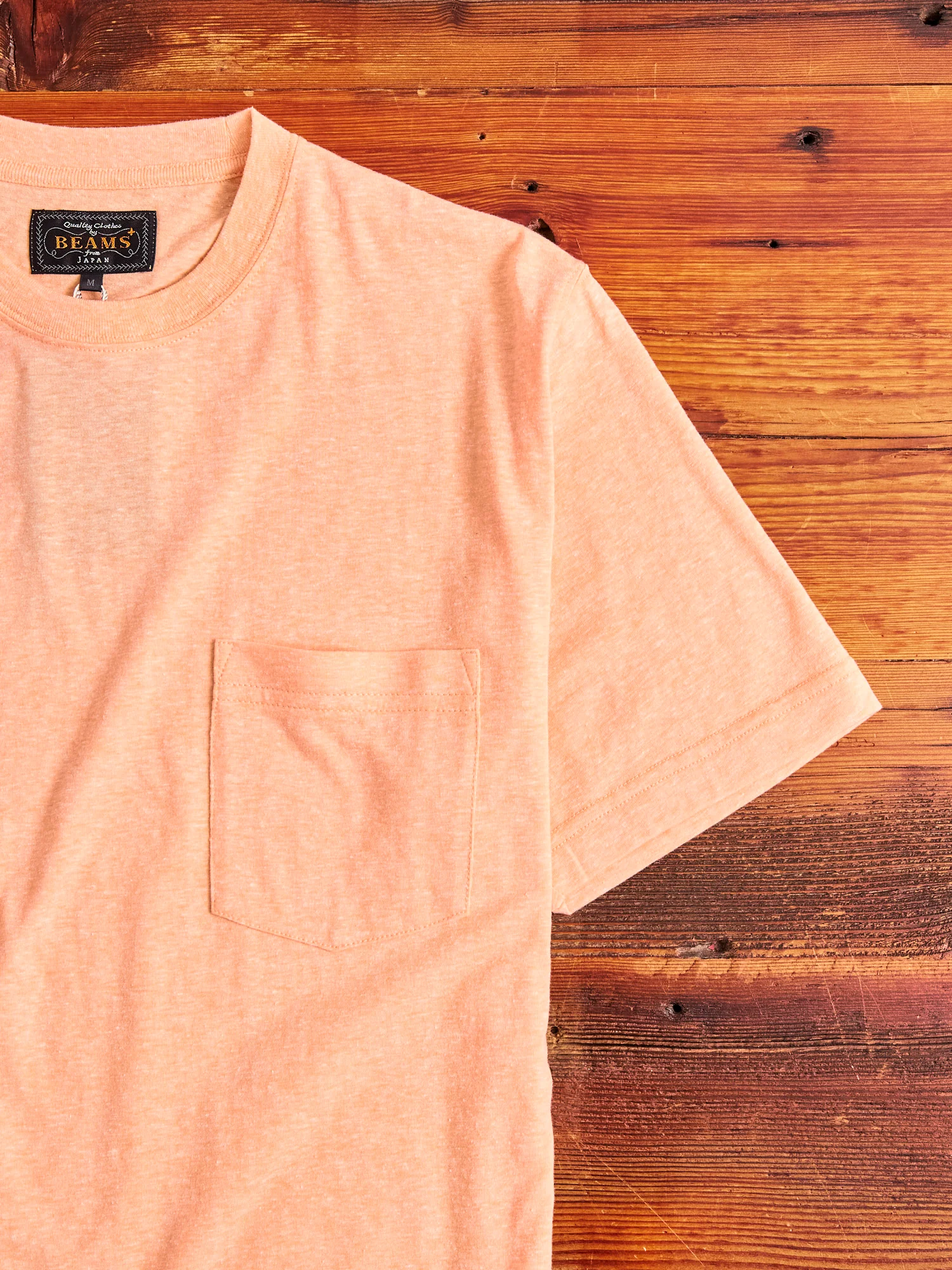 Pocket T-Shirt in Orange - Image 5