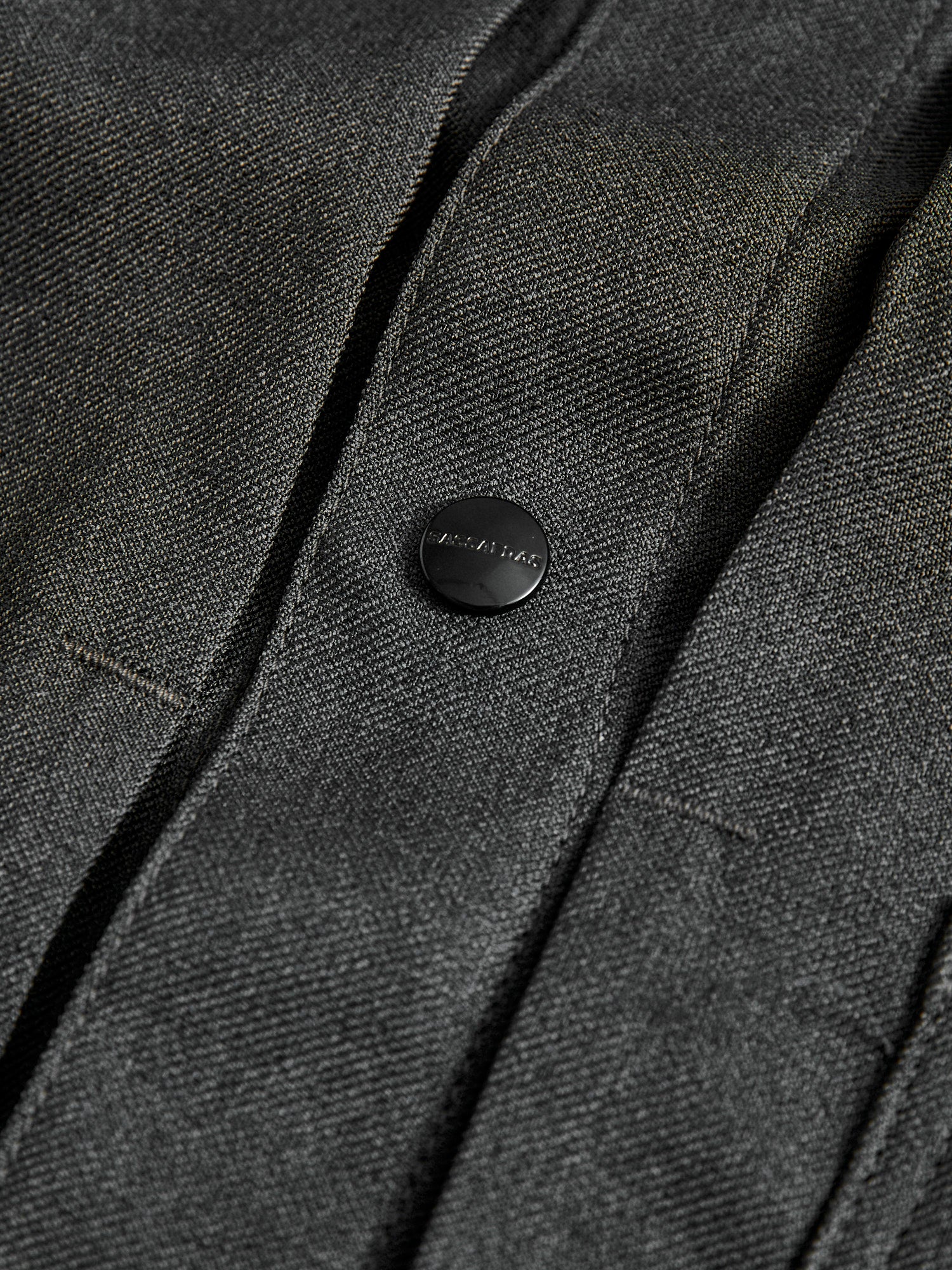 Poly Twill Gardeners Jacket in Charcoal - Image 5
