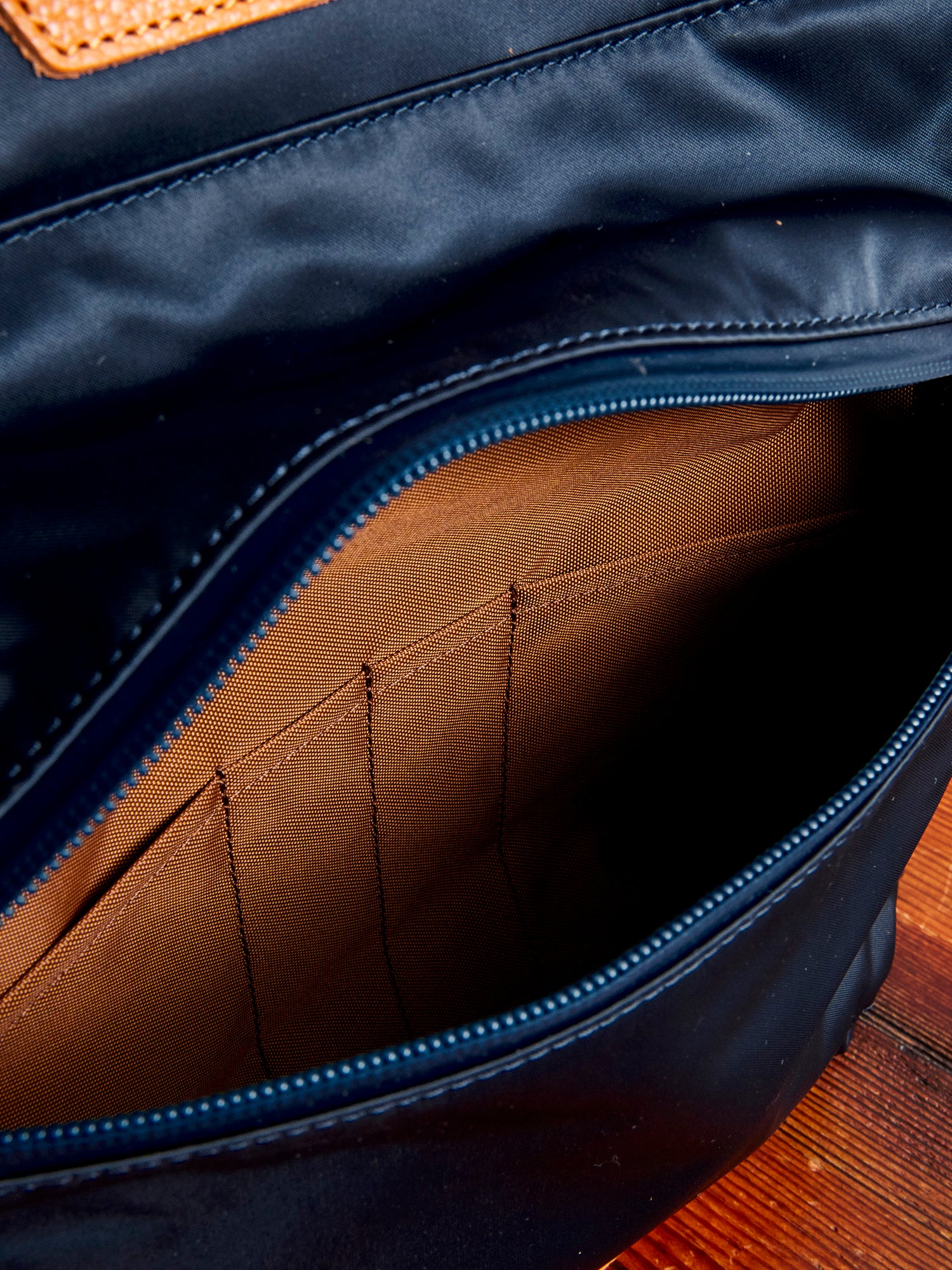 Progress 2way Tote Bag in Navy - Image 14