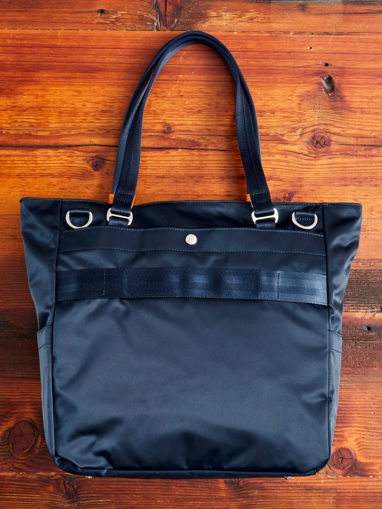 Progress 2way Tote Bag in Navy - Image 3