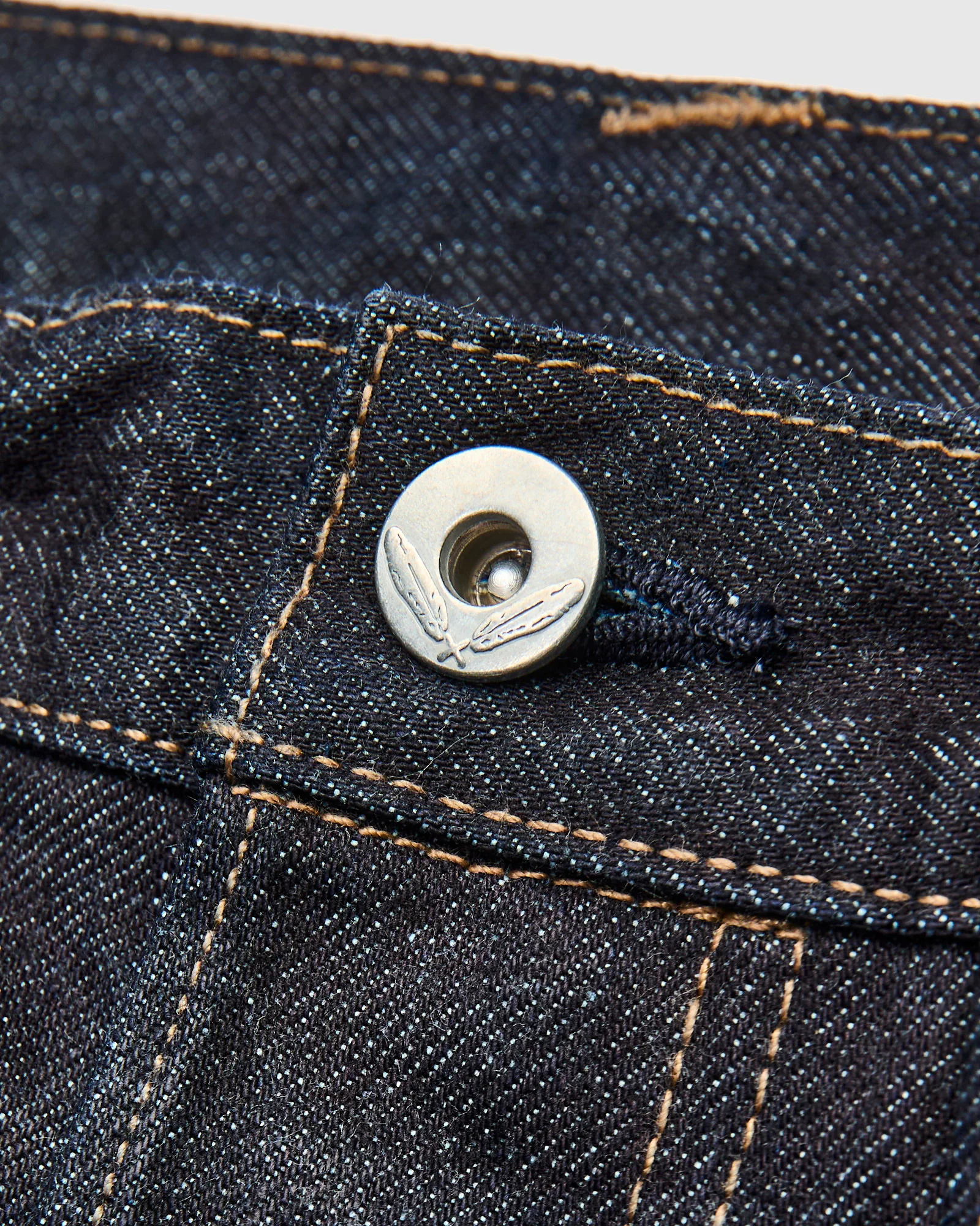 15oz Rinsed Selvedge Denim – Strider (Straight Tapered) - Image 7