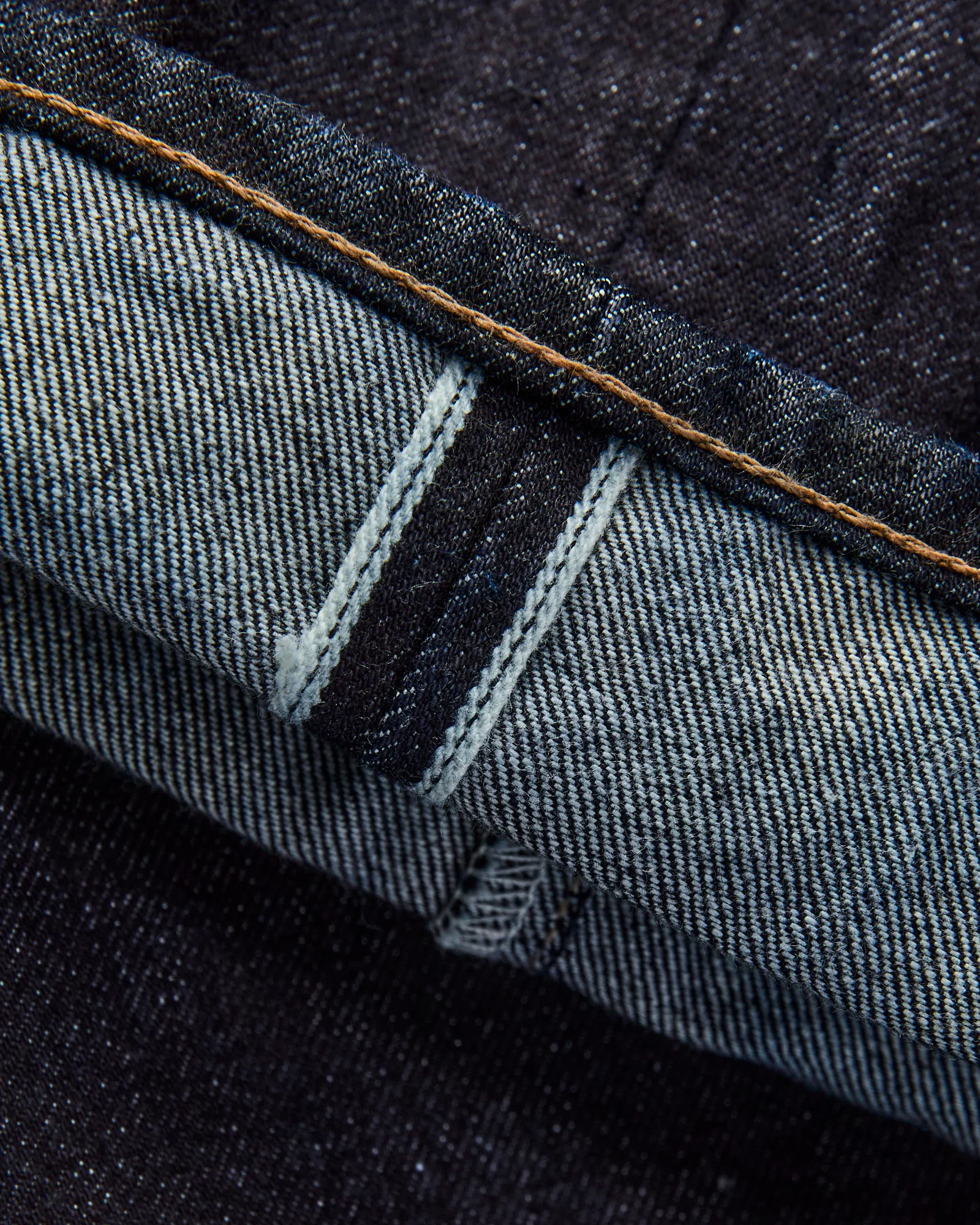 15oz Rinsed Selvedge Denim – Strider (Straight Tapered) - Image 9