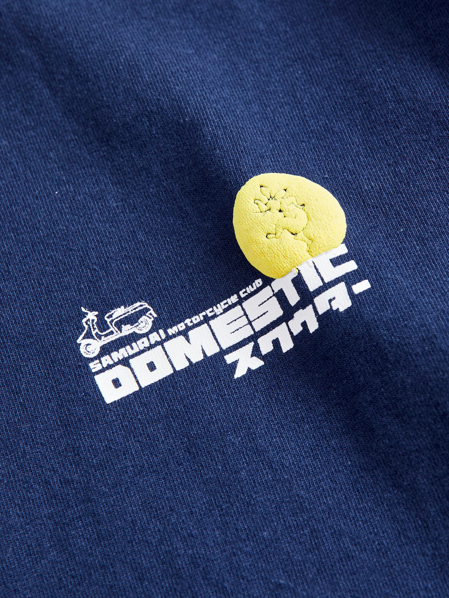 "Rabbit" Heavyweight T-Shirt in Navy - Image 6