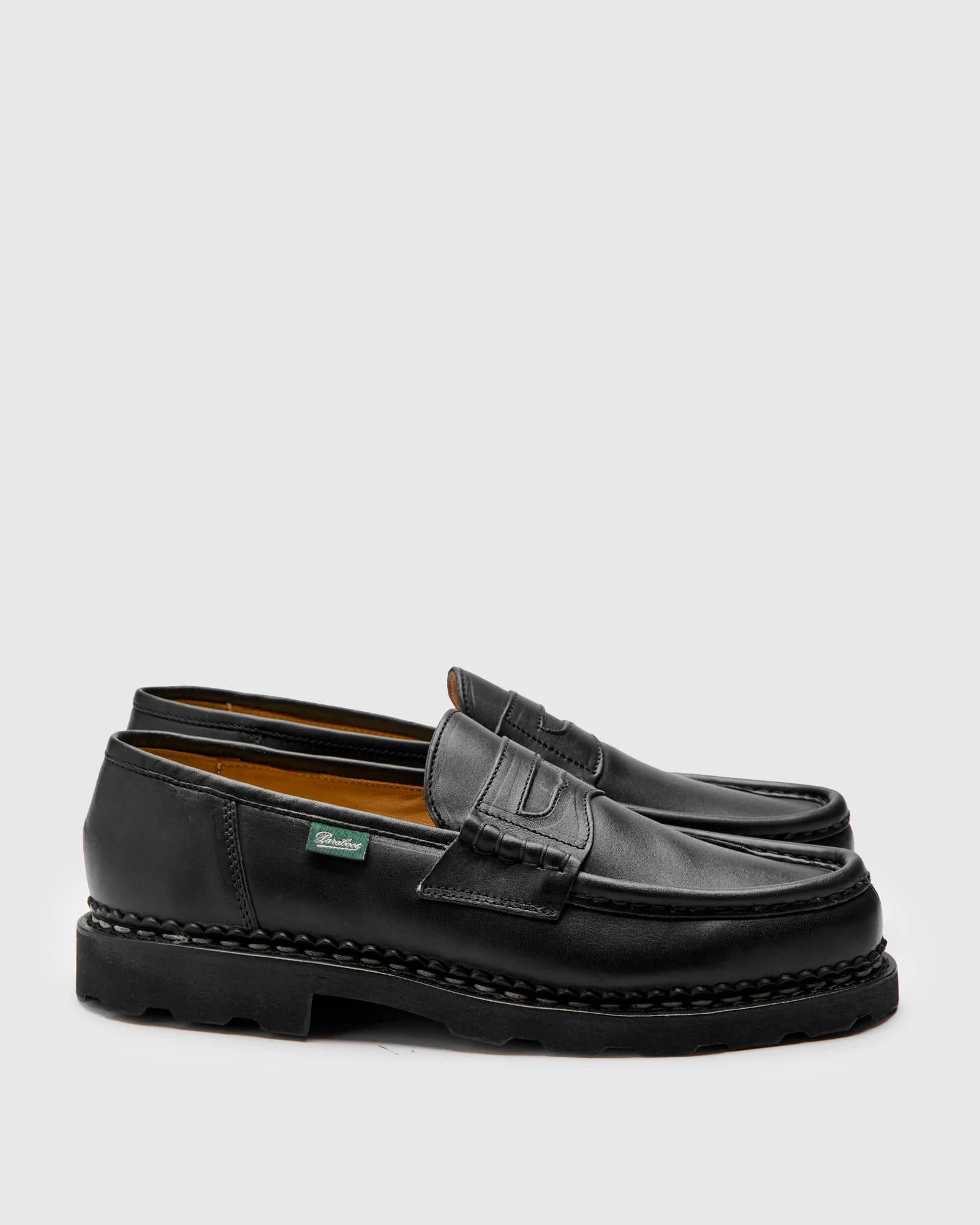Reims Marche Loafer in Noire-Lis Noir - Image 3