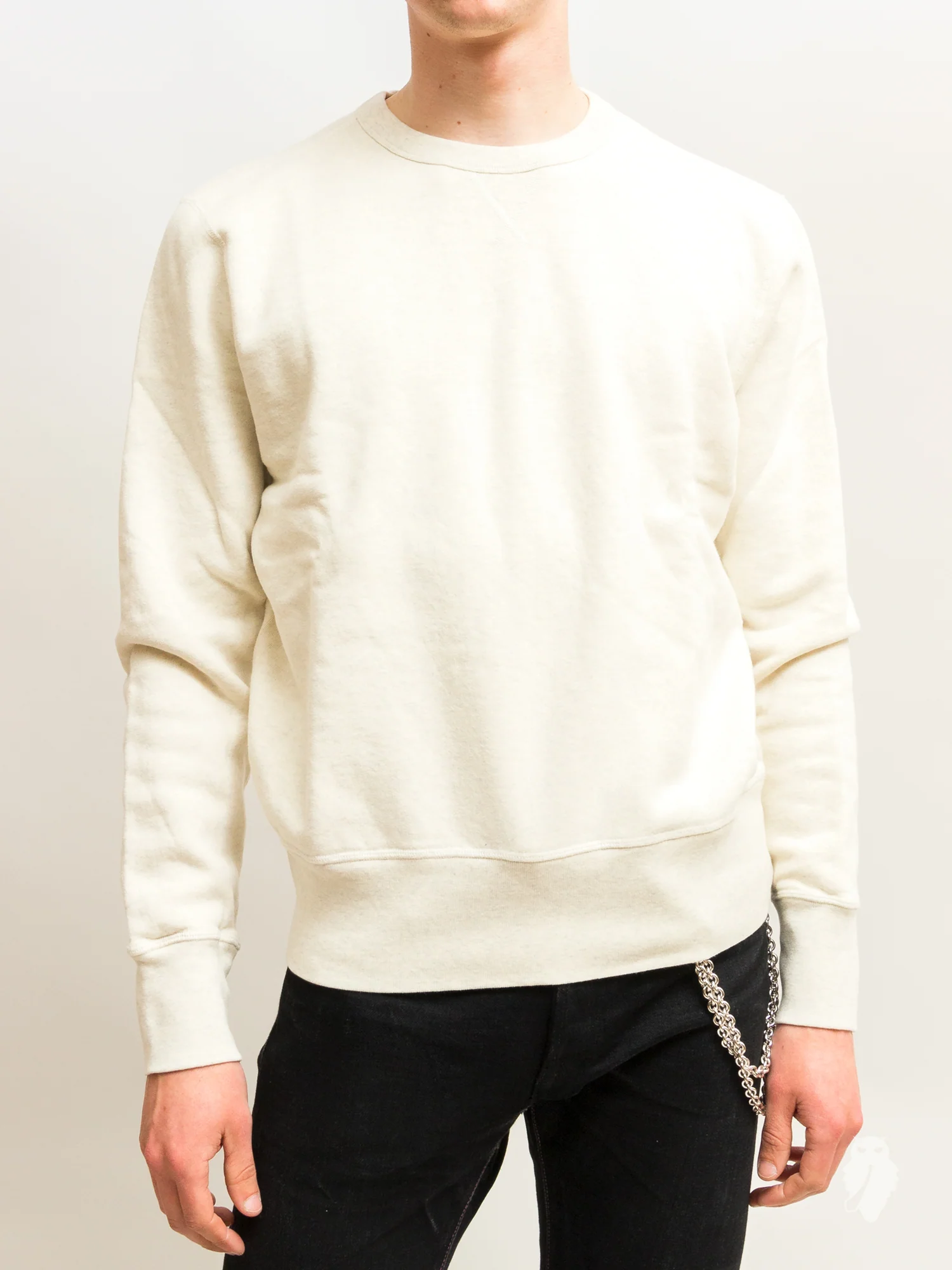 Reversible Sweater in Light Grey - Image 2