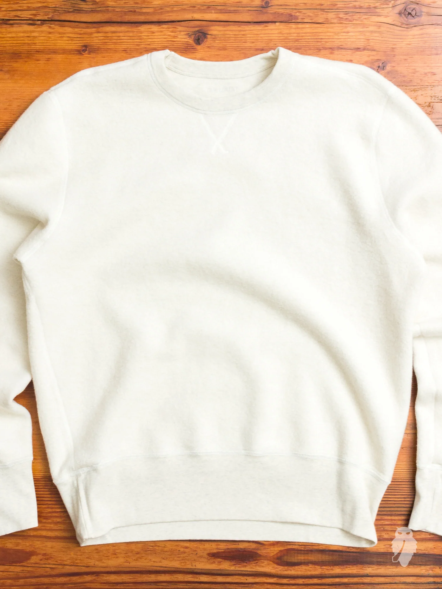 Reversible Sweater in Light Grey - Image 7