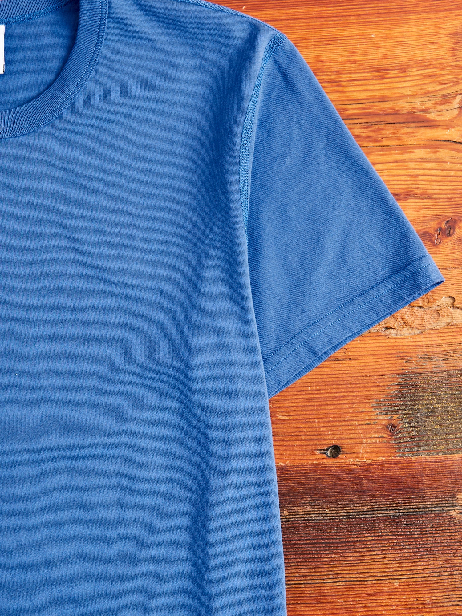 Ringspun Jersey T-Shirt in Lapis - Image 2