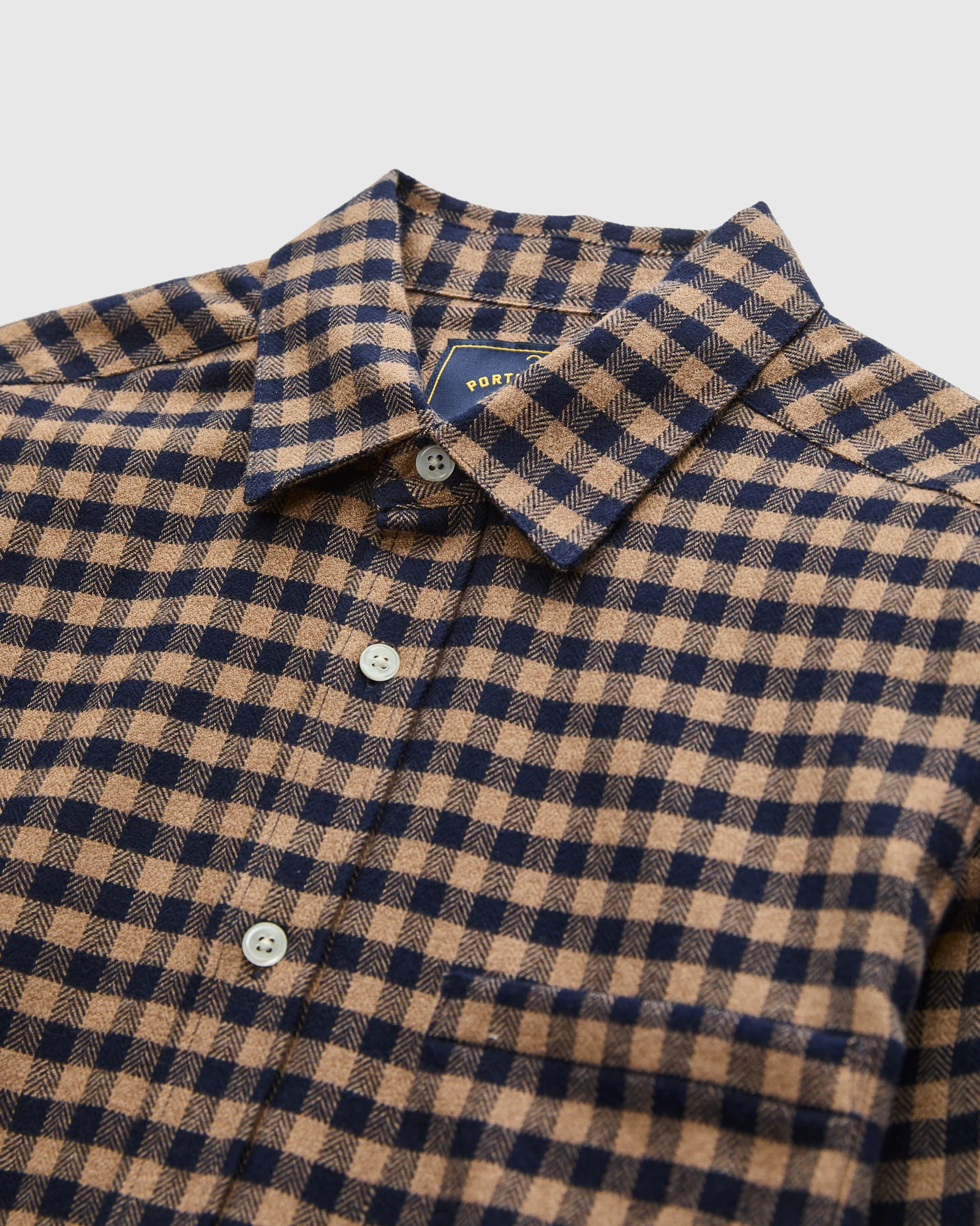 Roca Button-Up Shirt in Brown - Image 4