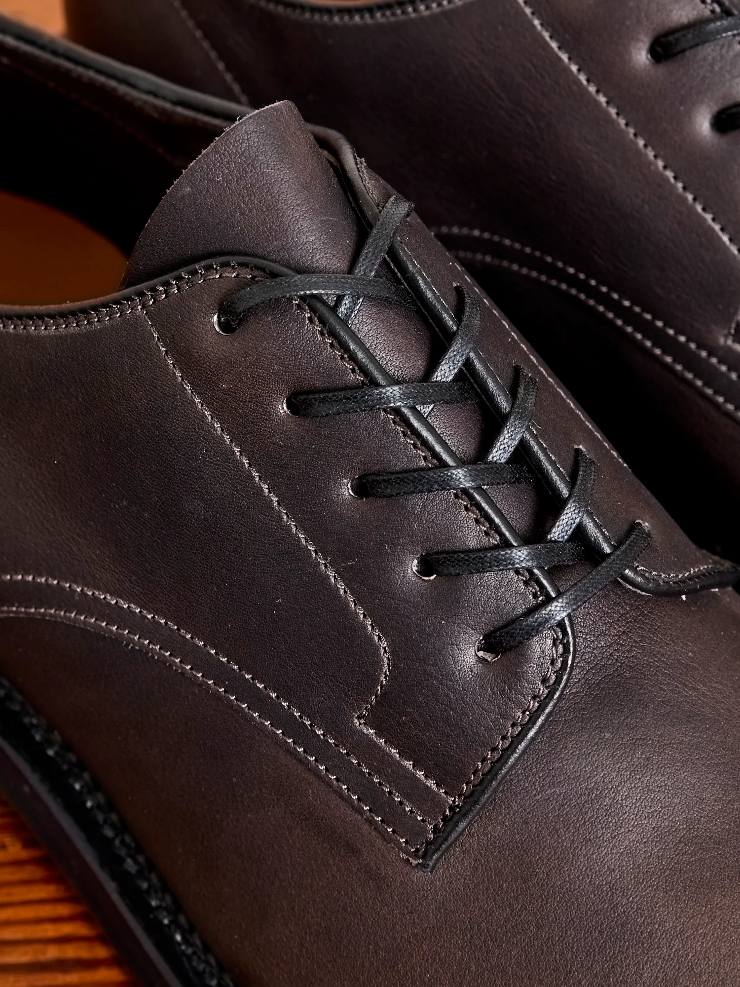 Rockland Blucher 1035 in Winter Smoke Regency Calf - Image 5