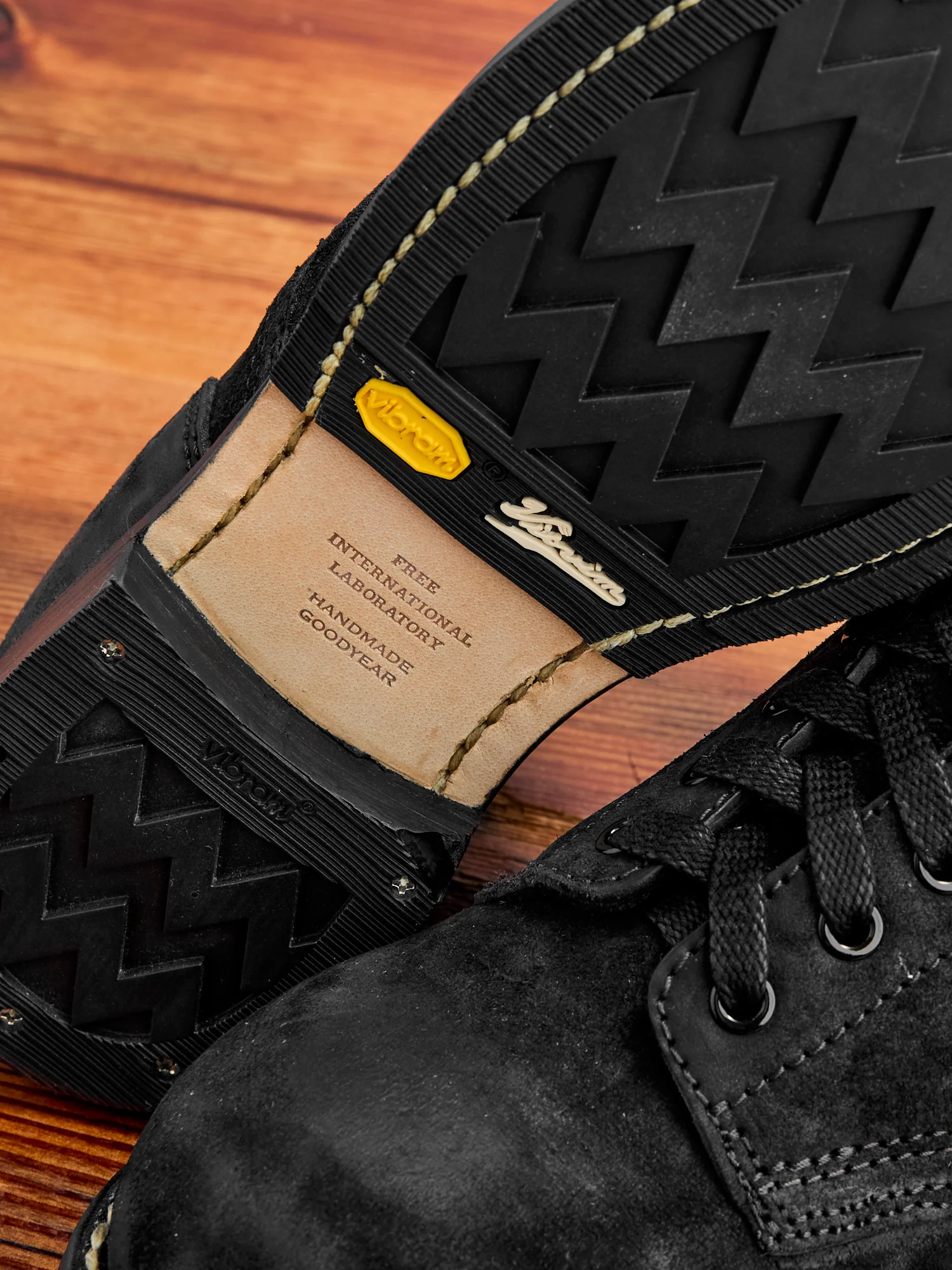 Roughout Brigadier Boots-Folk in Black Horsehide - Image 8