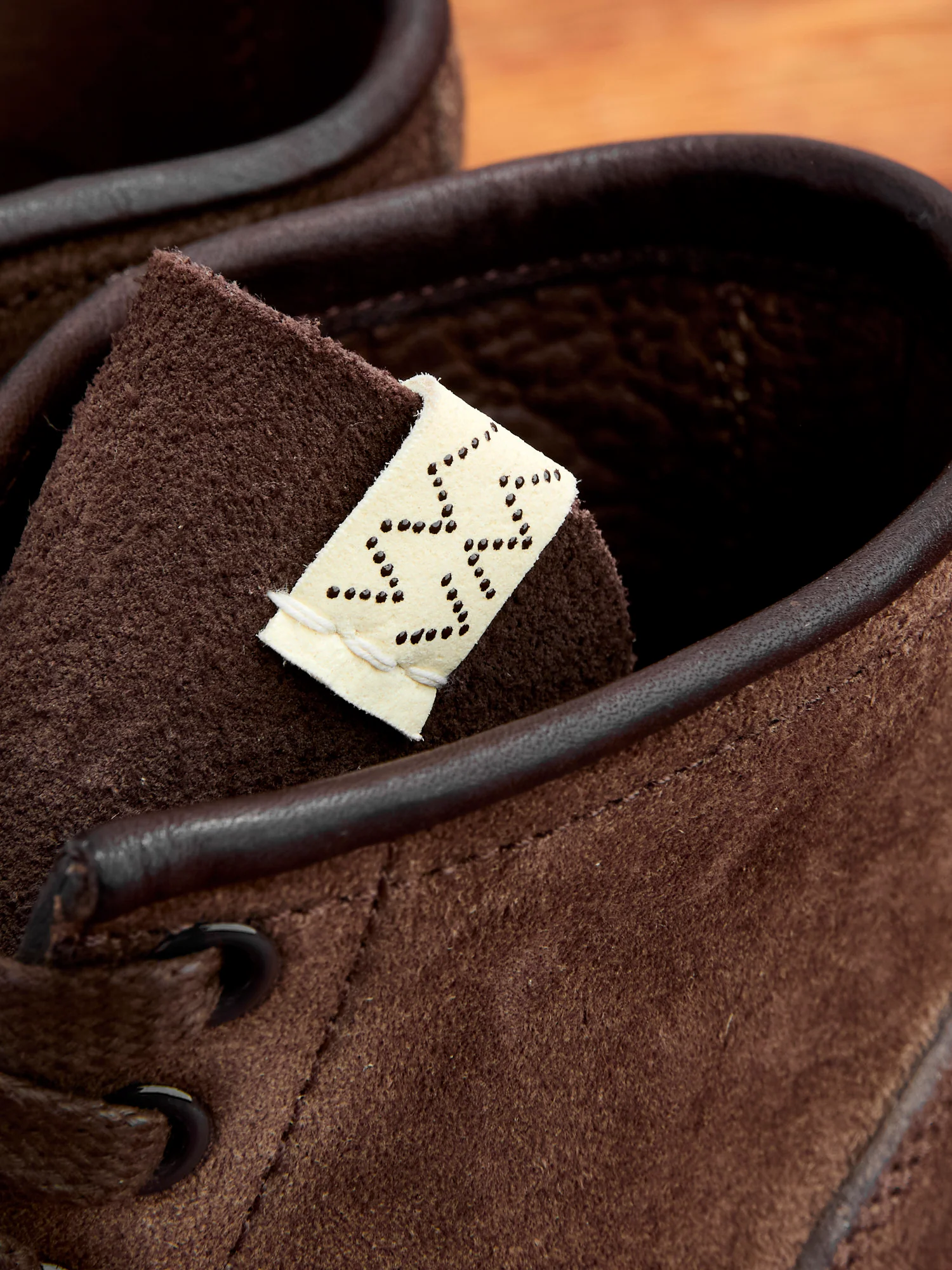 Roughout Brigadier Boots-Folk in Dk. Brown Horsehide - Image 7