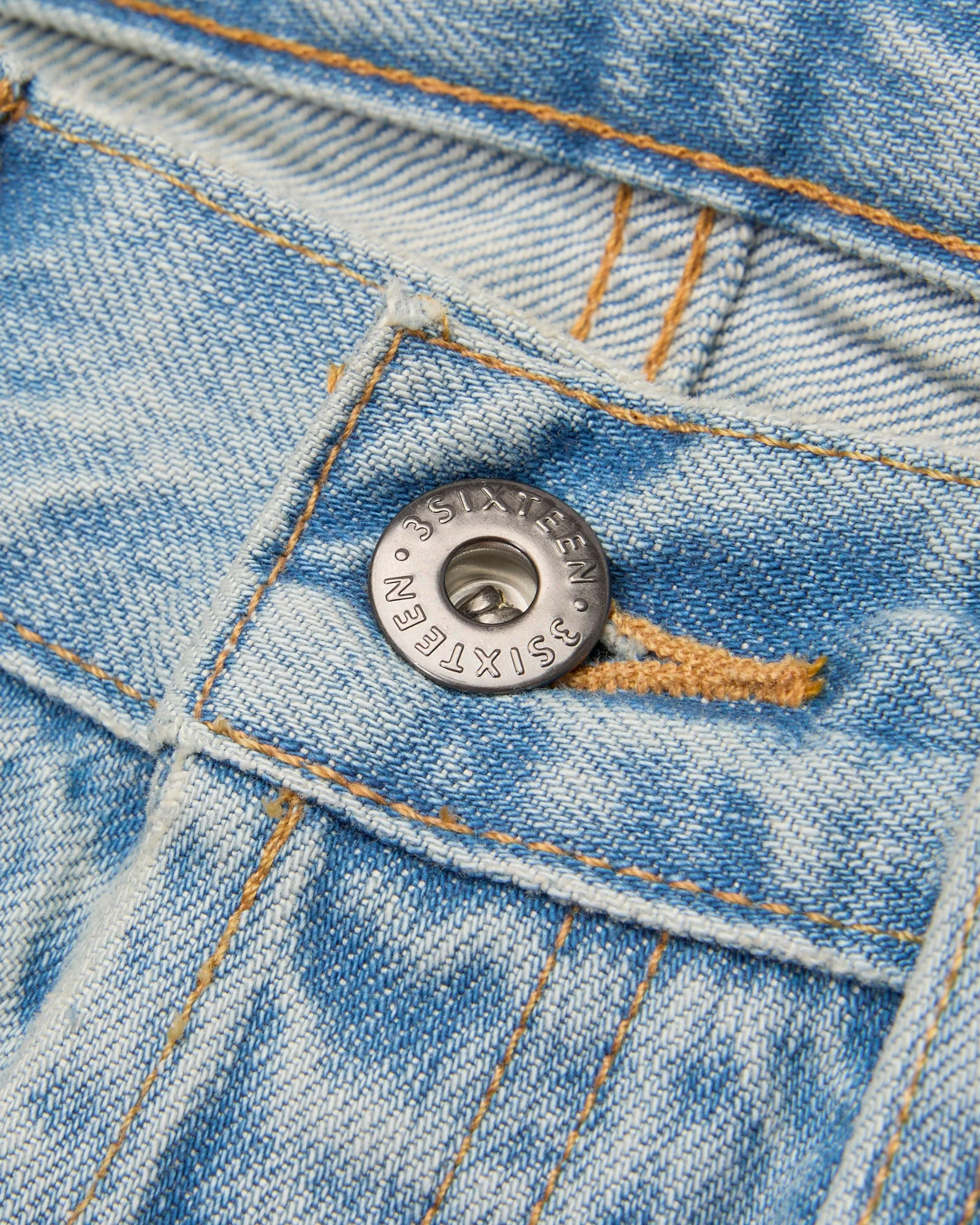 RS-100XV 14oz Vintage Wash Indigo Selvedge Denim - Relaxed Straight Fit - Image 5