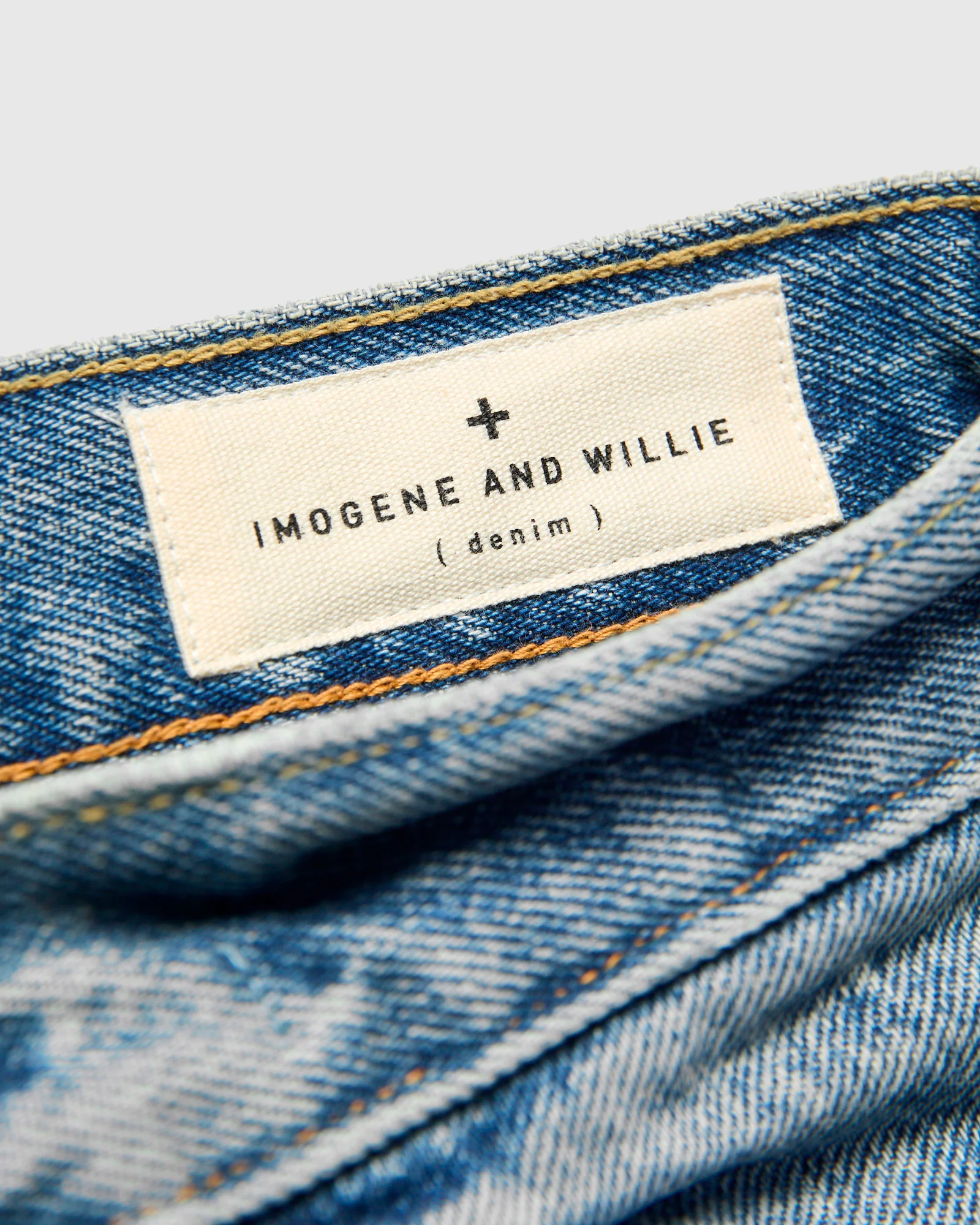"Russell Altona" 14.5oz Washed Denim - Relaxed Tapered Fit - Image 5