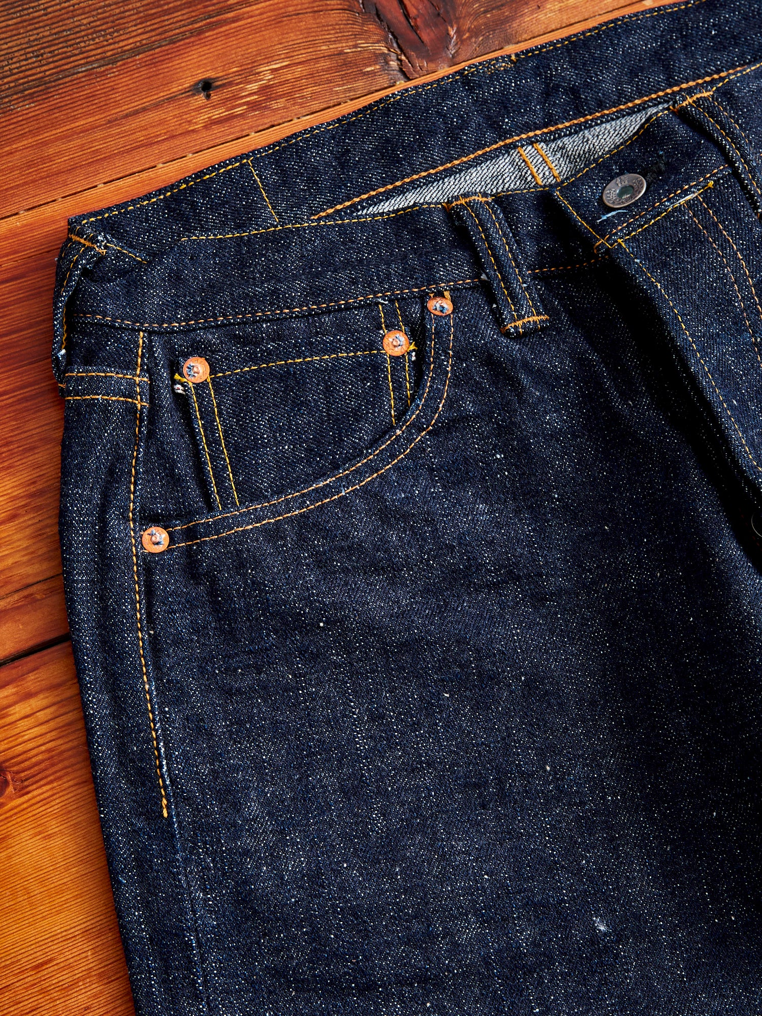S5000VXII "Zero Bushido" 17oz Selvedge Denim - Mid Straight Fit - Image 5