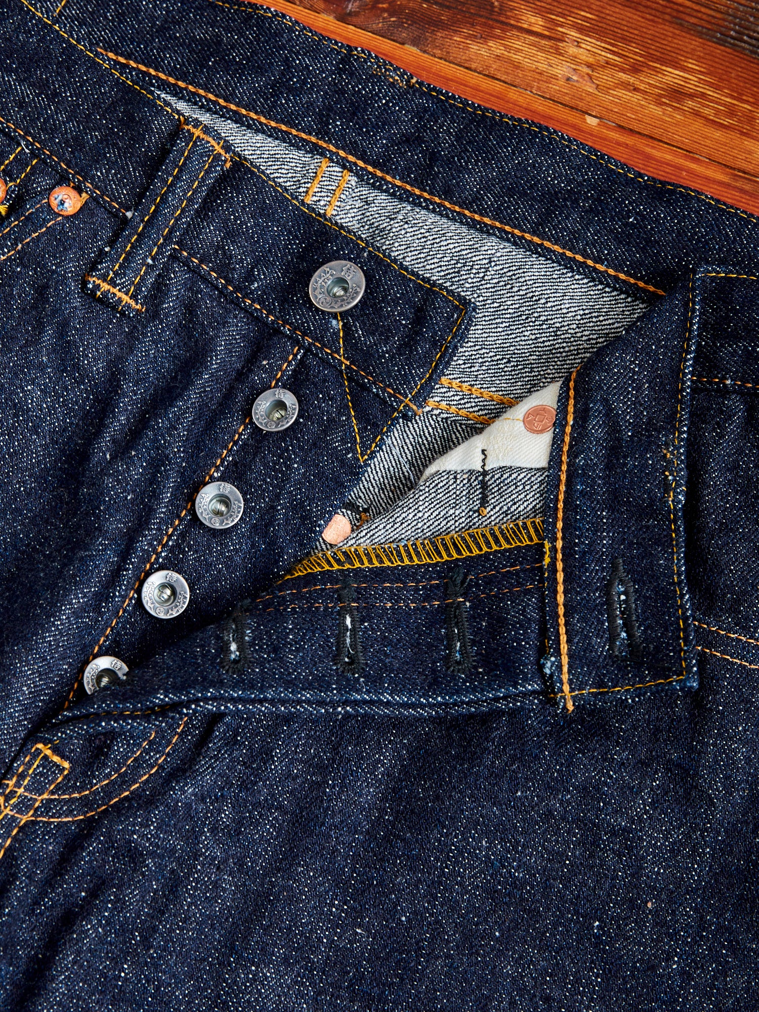 S5000VXII "Zero Bushido" 17oz Selvedge Denim - Mid Straight Fit - Image 7