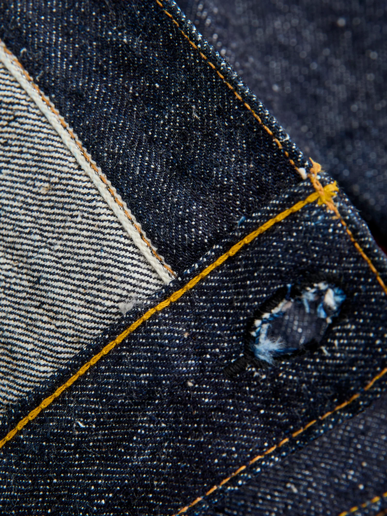 S5512PX15oz "Otokogi" Denim Type 1 Jacket in Indigo - Image 10