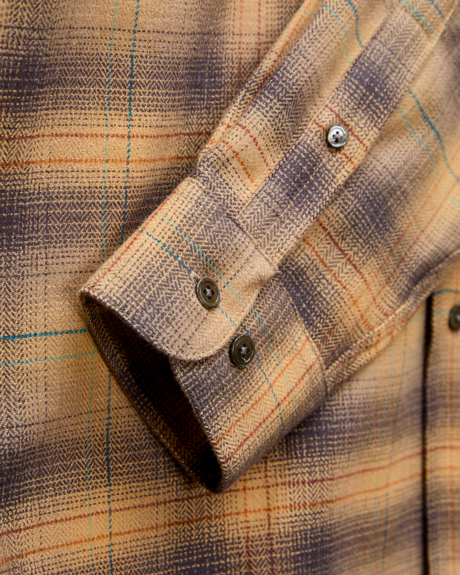 Saga Button-Up Shirt in Potato - Image 6