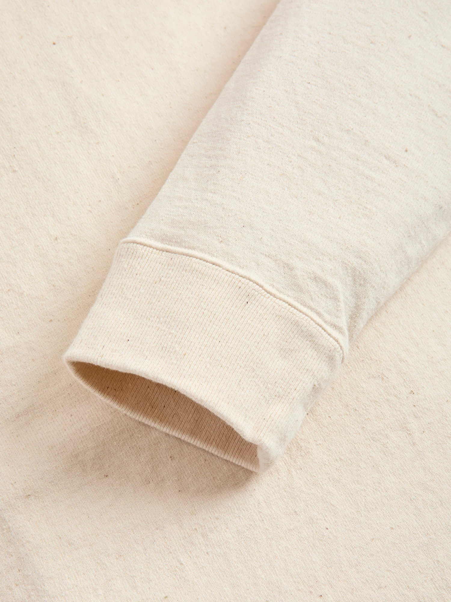 "Samurai Cotton Project" Long Sleeve T-Shirt in Natural - Image 5