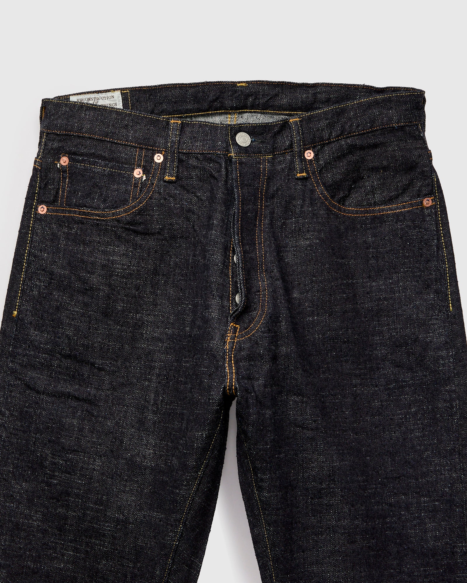 SD-1009 "GL3" 15oz Slub Selvedge Denim - High Tapered Fit - Image 7