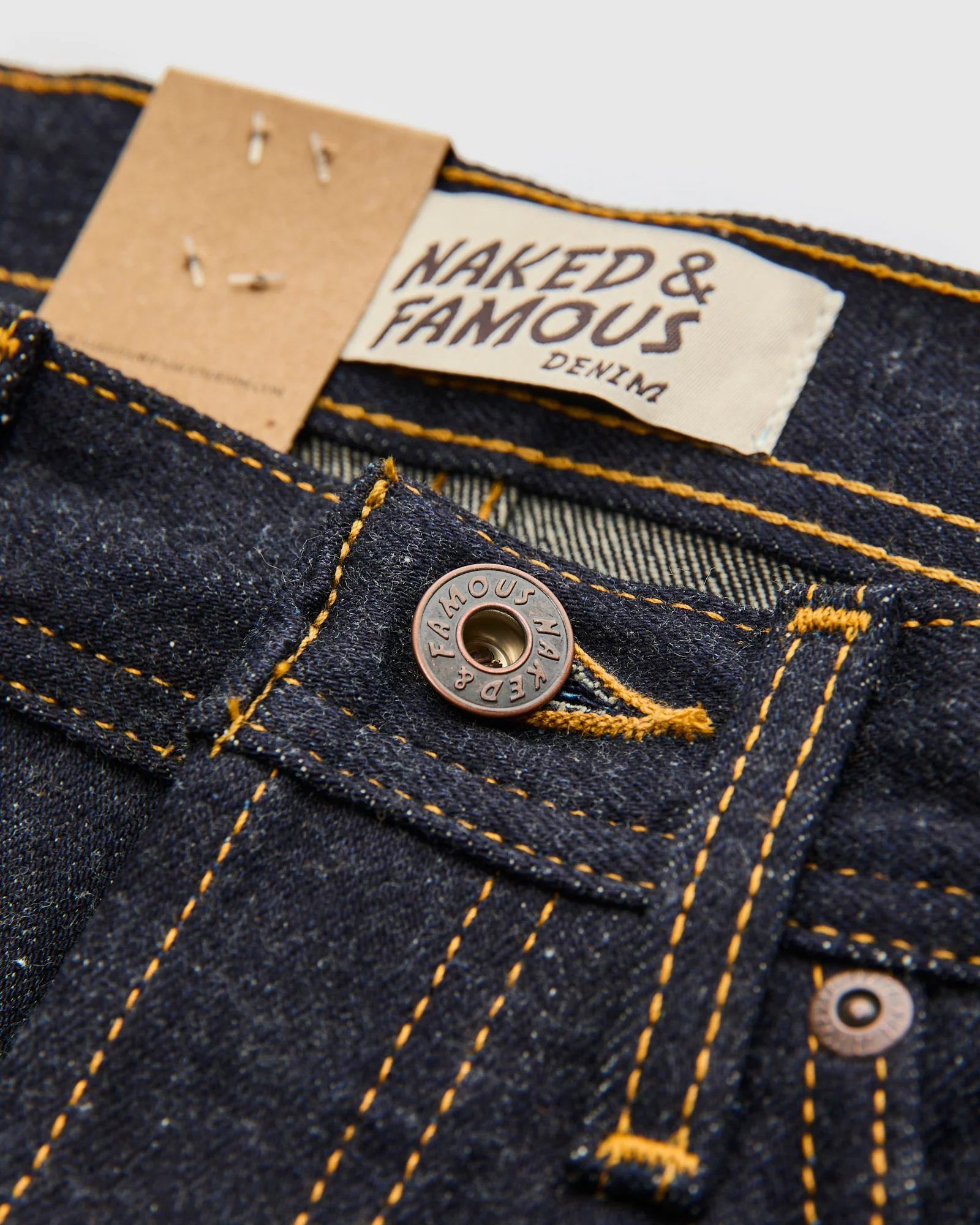 "Sea Island" 12.3oz Selvedge Denim - Weird Guy Fit - Image 6