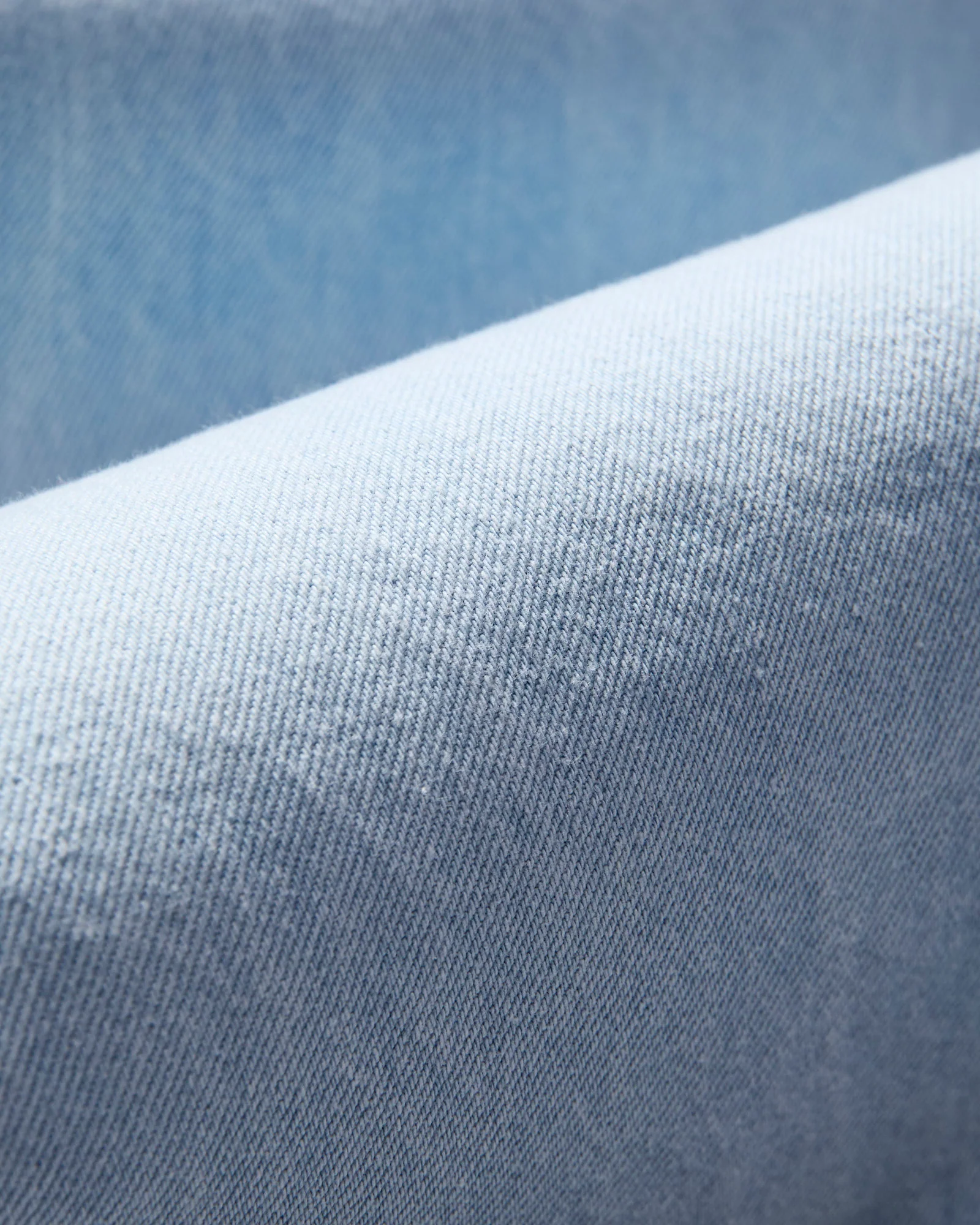 "Secret Agent" 14oz Bleach Blue Denim - Strong Guy Fit - Image 8