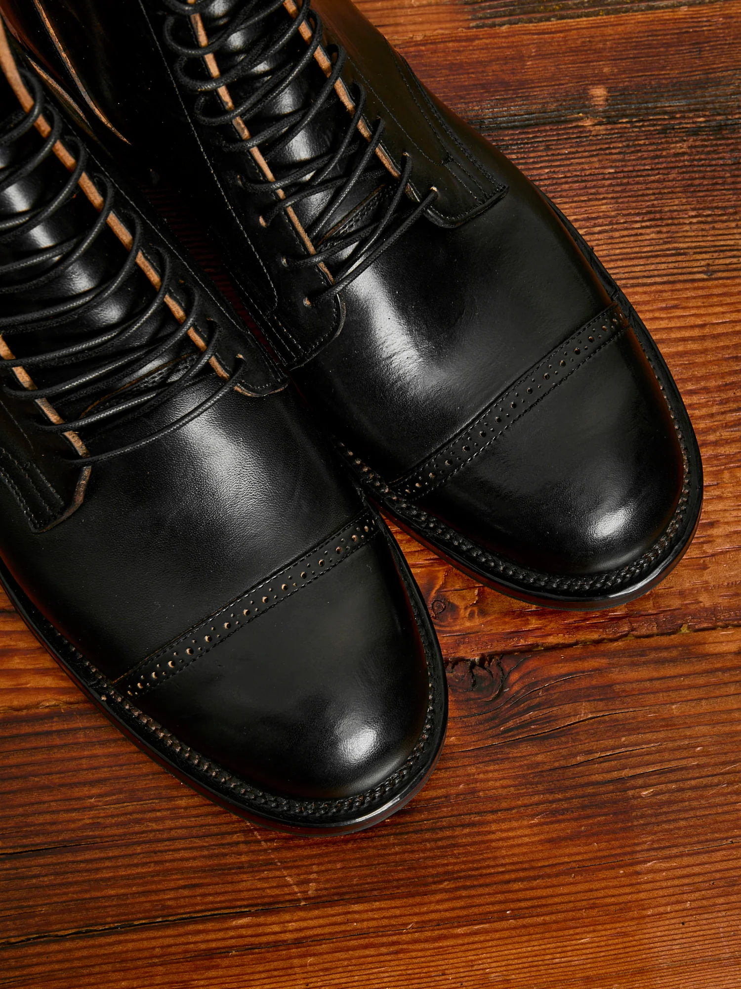 Service Boot 2030 in Nero Teacore Horsebutt - Image 5