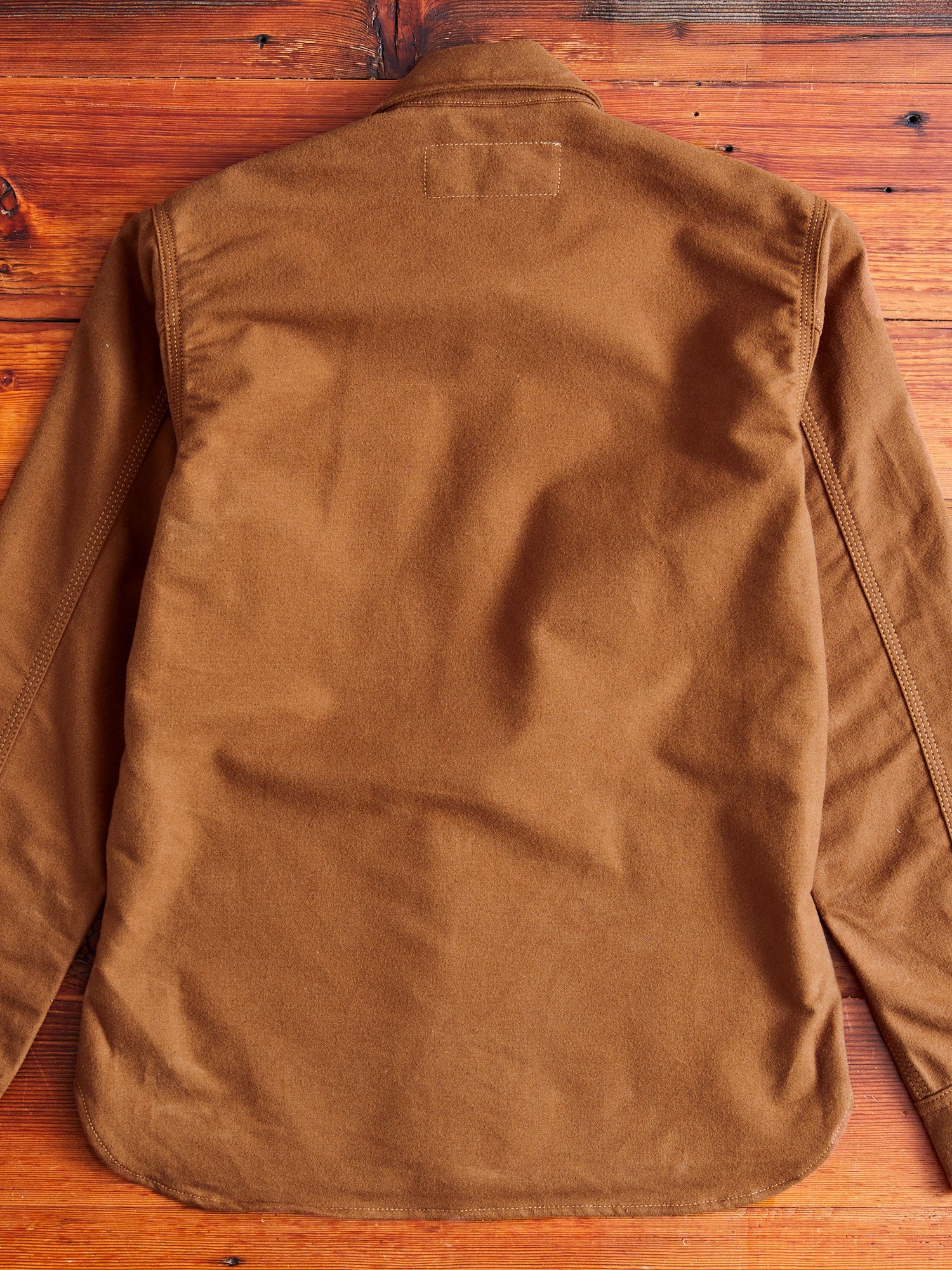 Service Shirt in Copper Flannel - Image 10