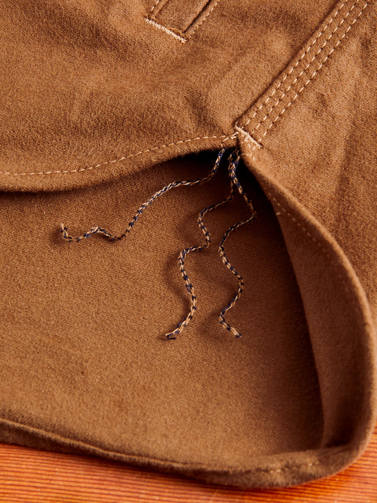 Service Shirt in Copper Flannel - Image 9
