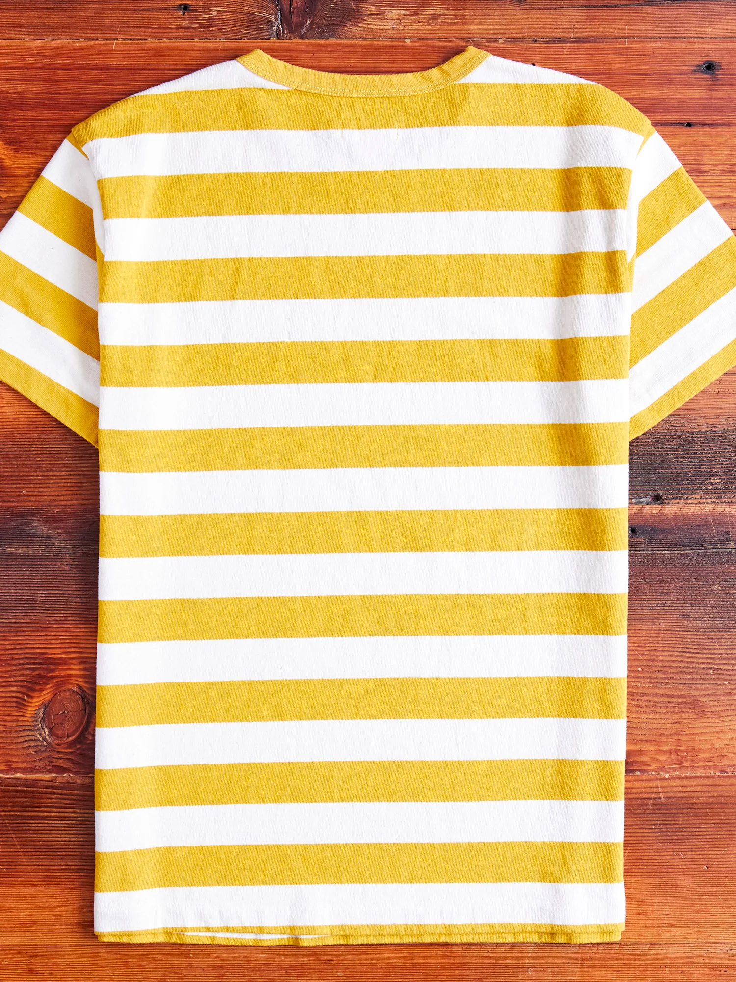 Shifter Stripe T-Shirt in Mustard - Image 5