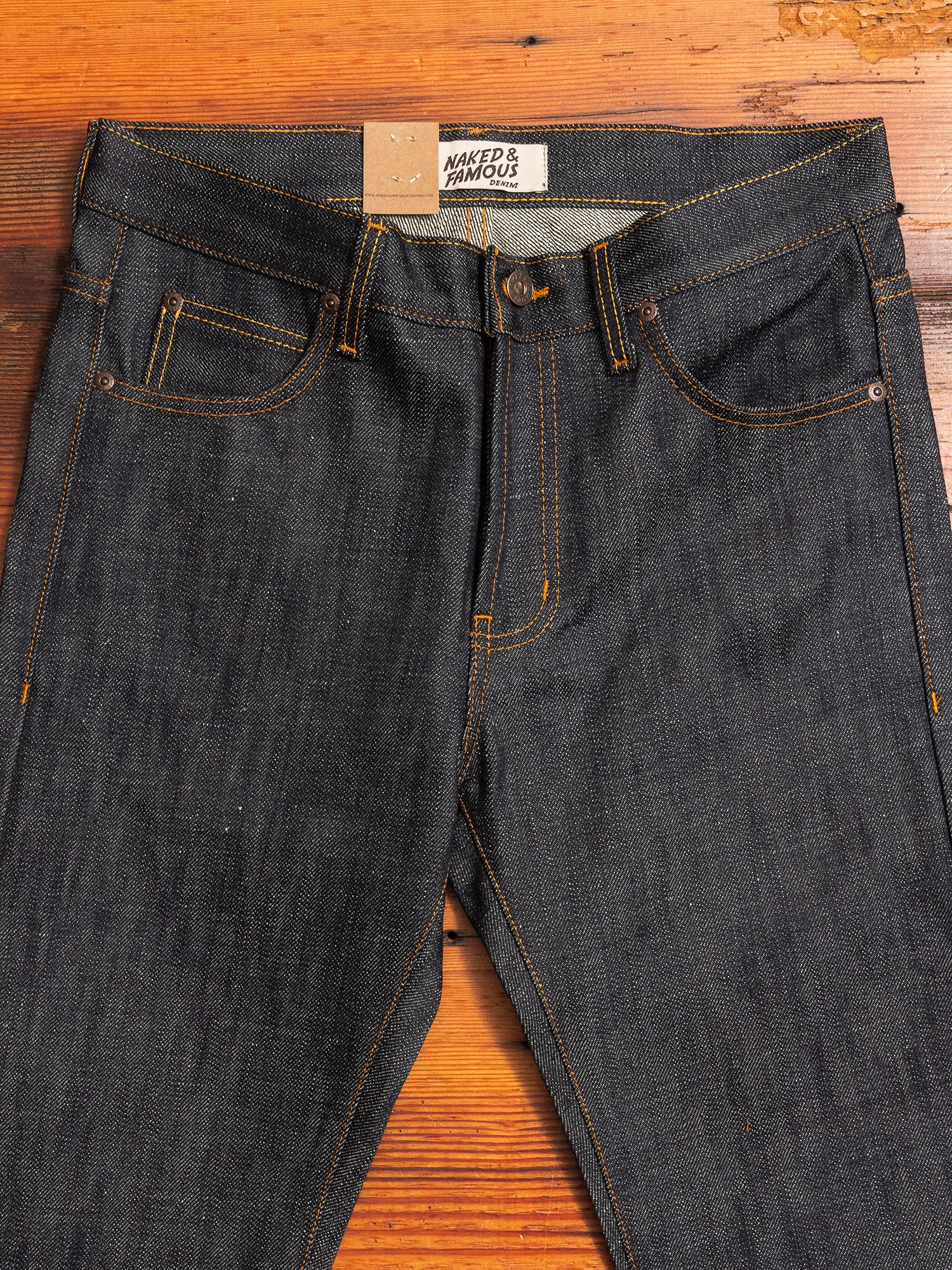 "Sidewinder" 15.5oz Slub Selvedge Denim - Super Guy Fit - Image 4